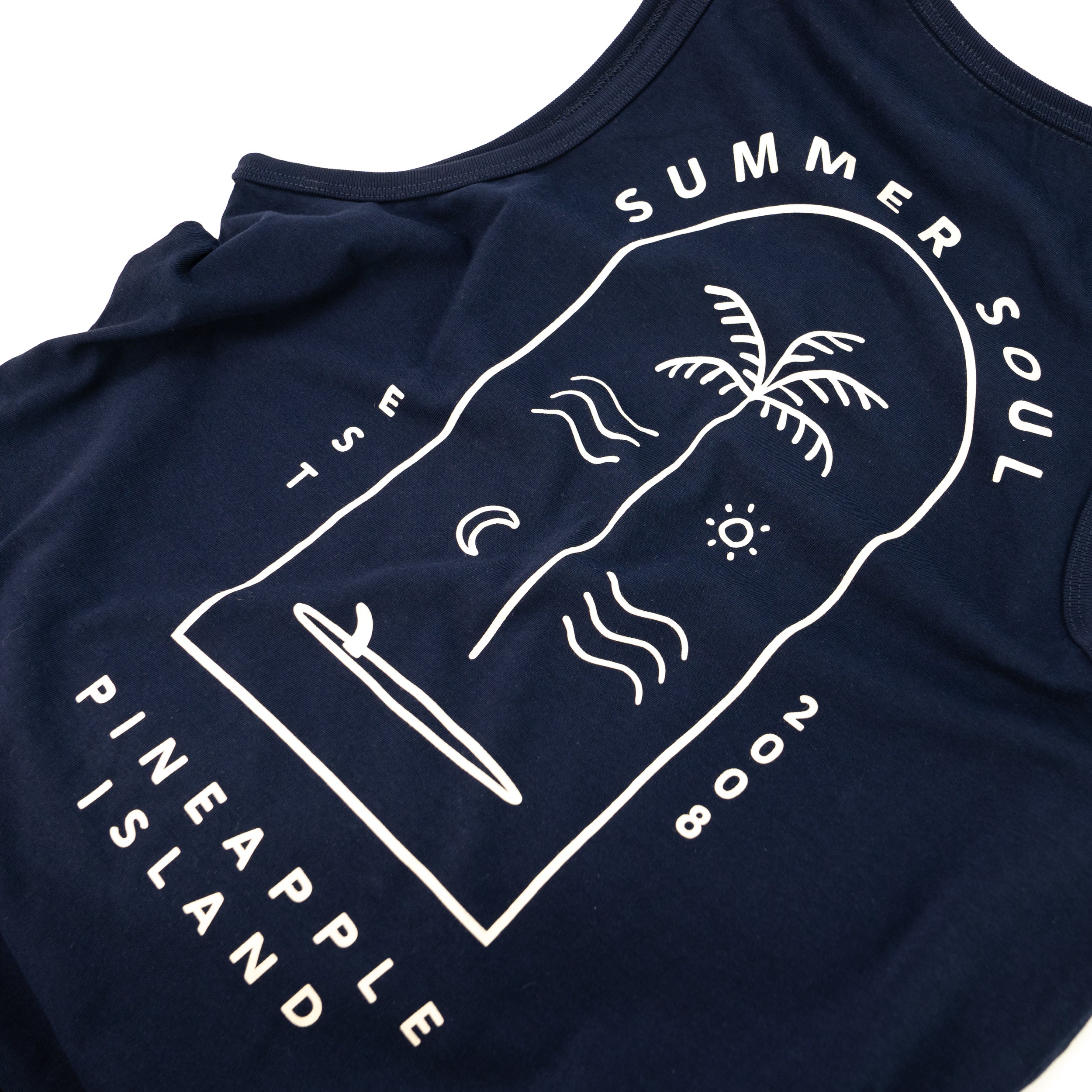 Summer Soul Tank Top - Pineapple Island