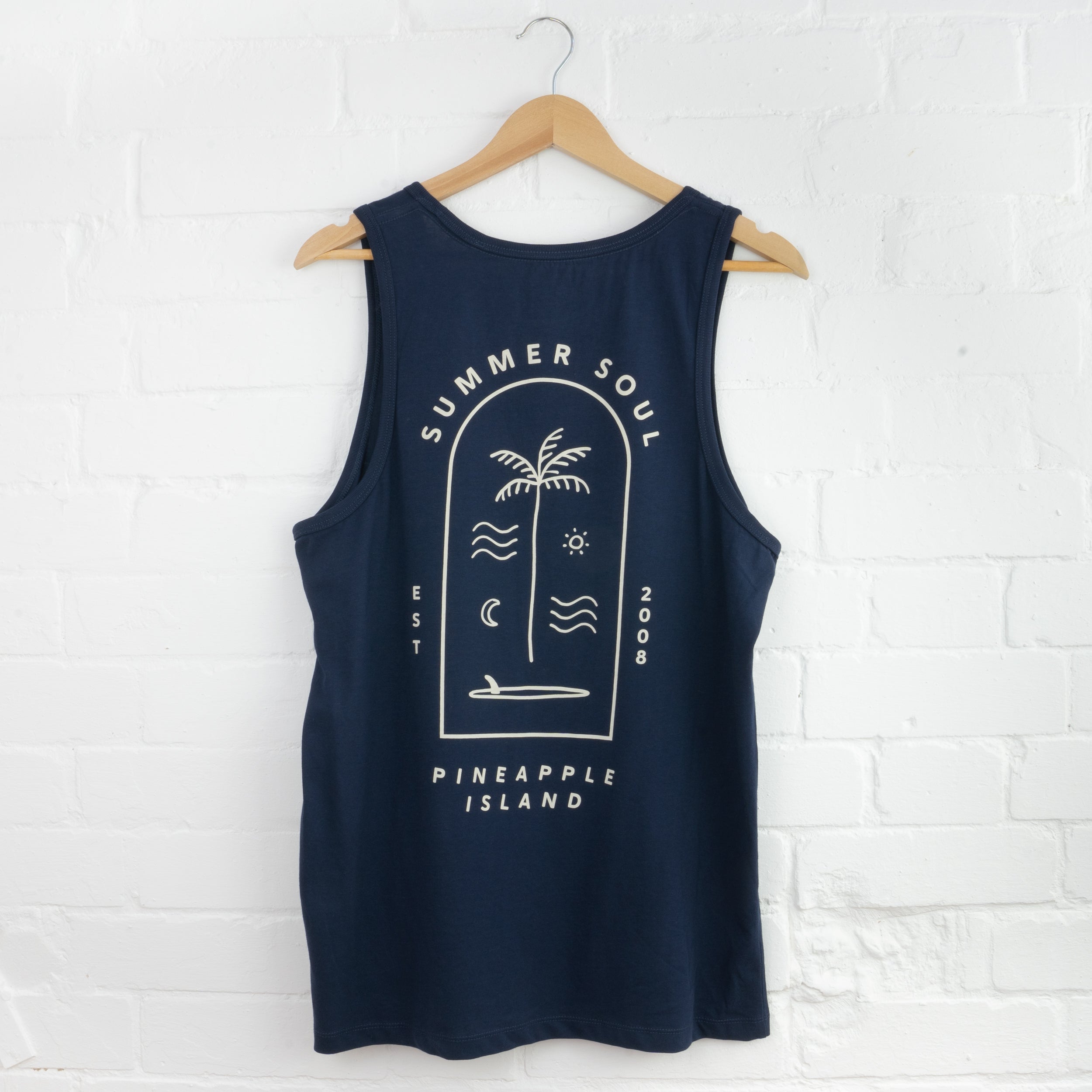 Summer Soul Tank Top - Pineapple Island