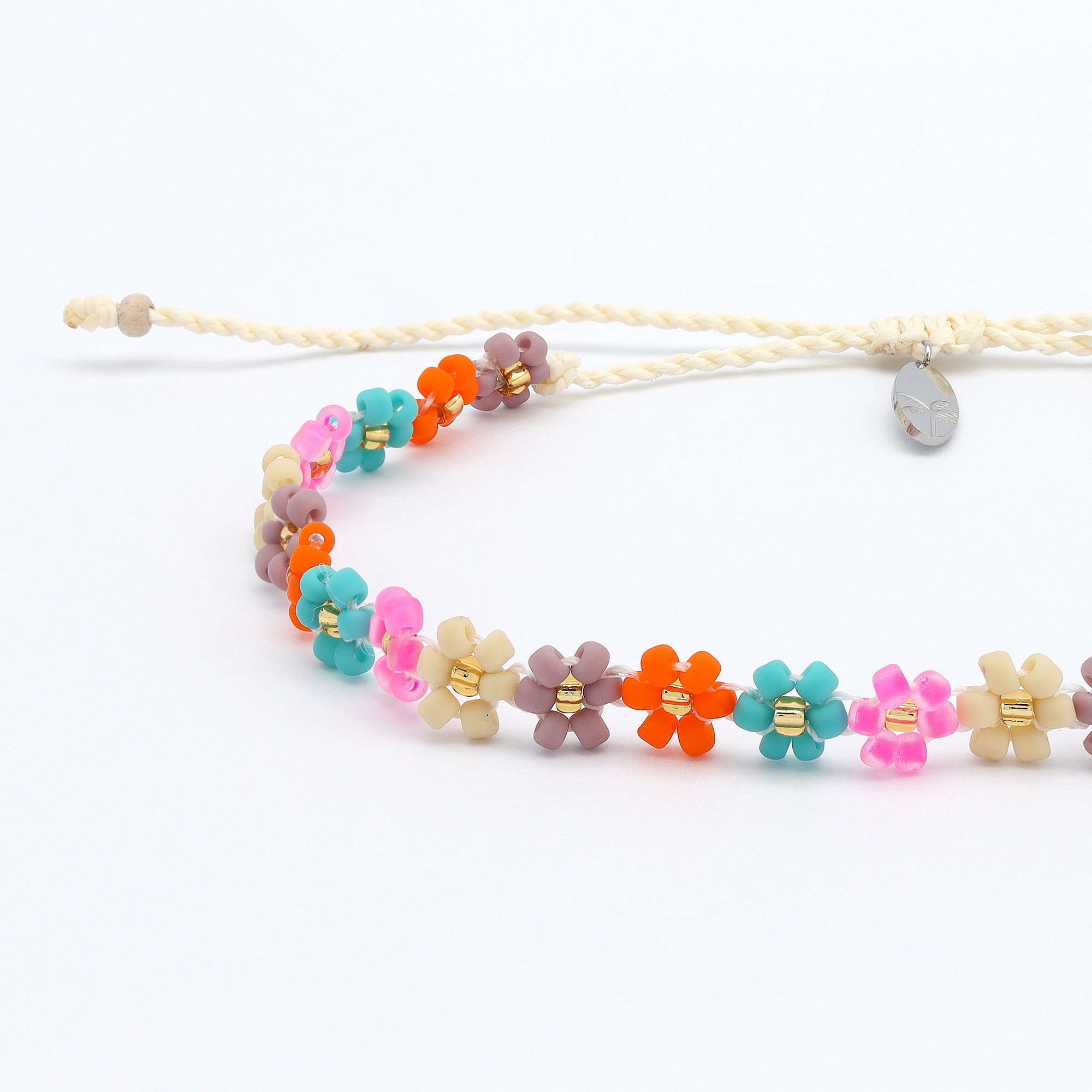 Kelopak Daisy Chain Beaded Bracelet - Pineapple Island
