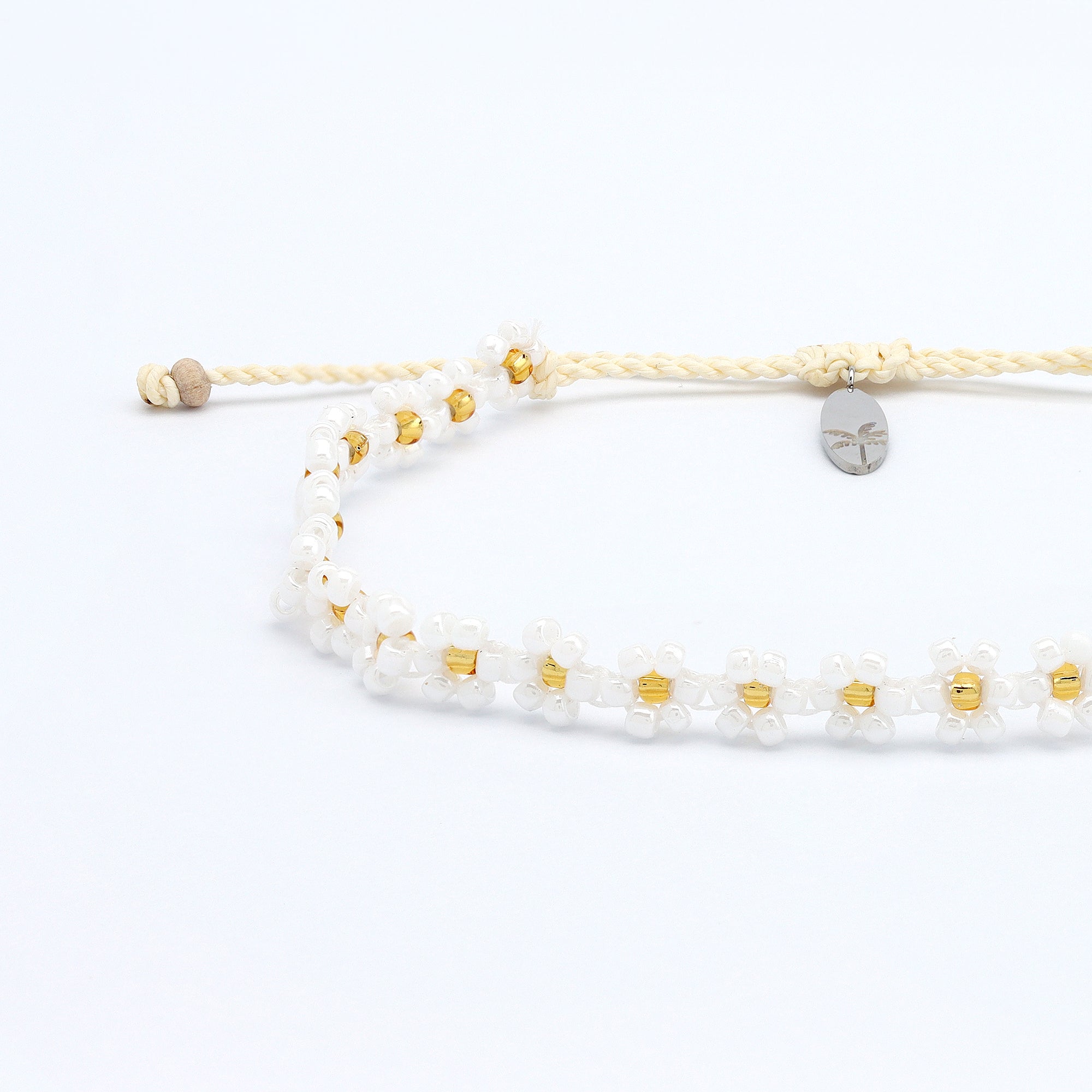Kelopak Daisy Chain Beaded Bracelet - Pineapple Island