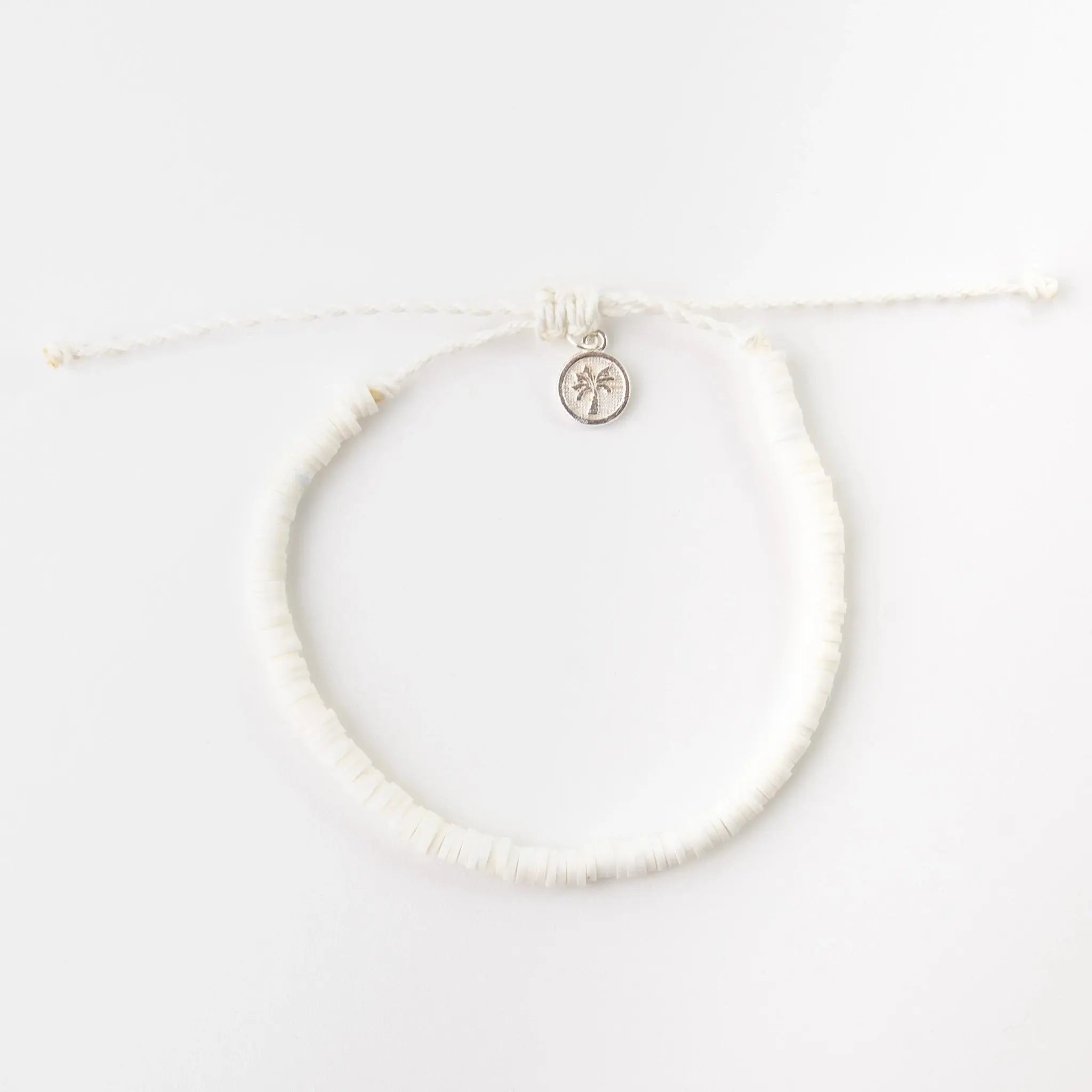 Cossies Clay Beaded Anklet - Pineapple Island