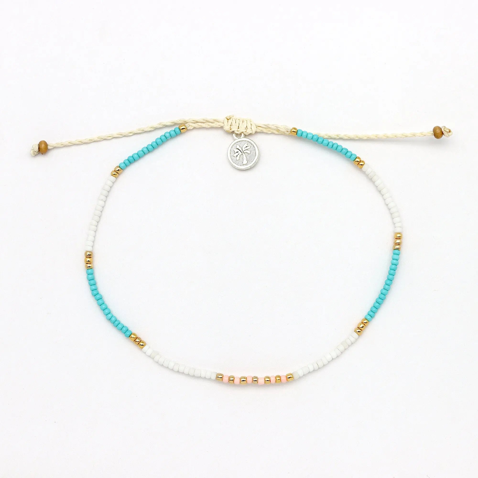Giada Gembira Beaded Anklet - Pineapple Island