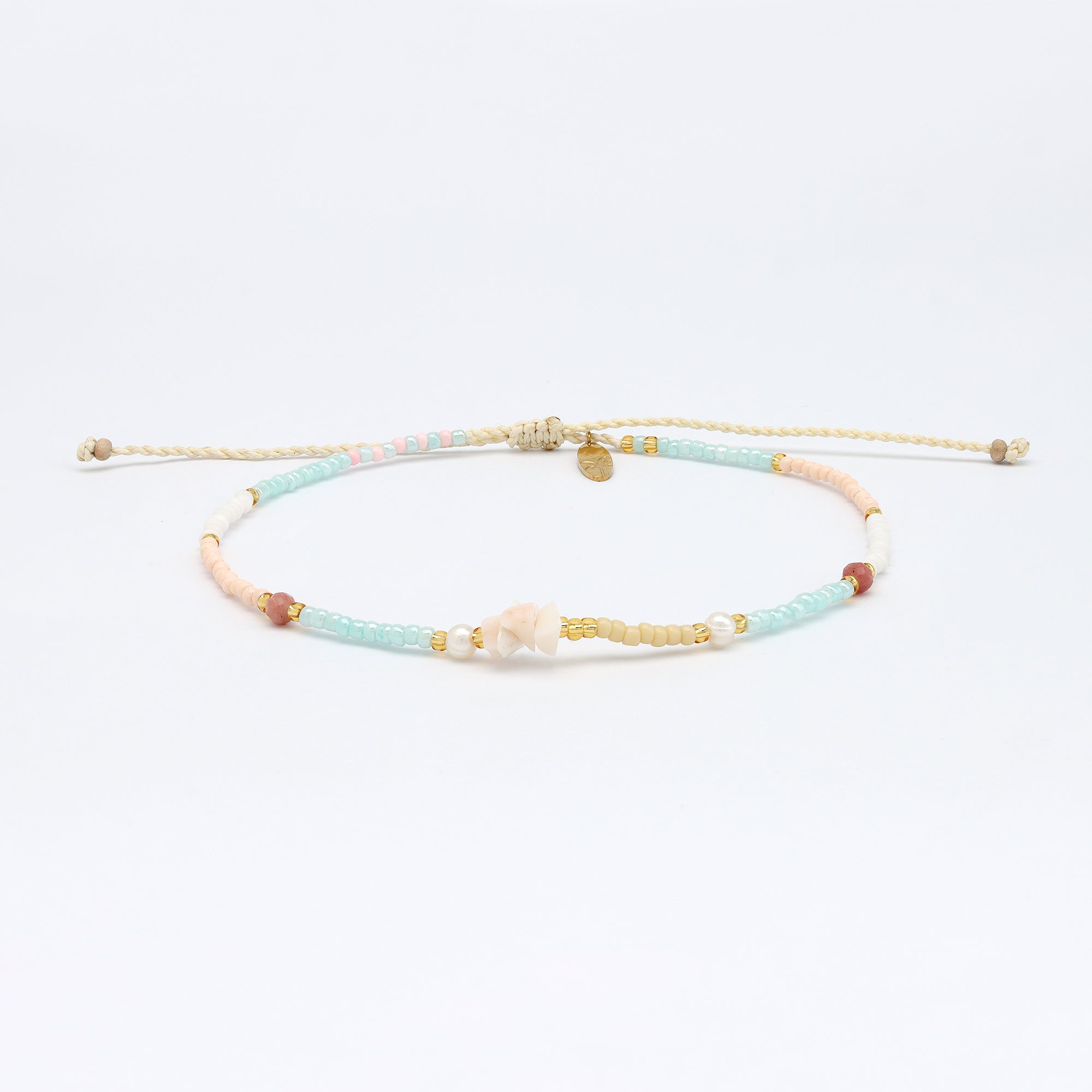 Giada Sejiwa Beaded Anklet - Pineapple Island