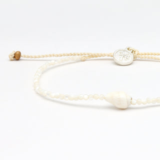 Giada Melati Shell Beaded Bracelet - Pineapple Island