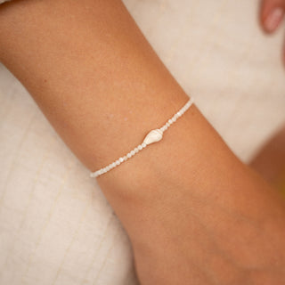 Giada Melati Shell Beaded Bracelet - Pineapple Island