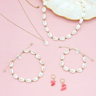 Giada Gerupuk Shell Surf Bracelet - Pineapple Island