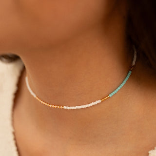 Giada Gembira Beaded Necklace - Pineapple Island