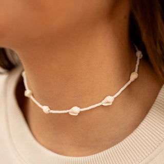 Giada Rahayu Shell Beaded Necklace - Pineapple Island