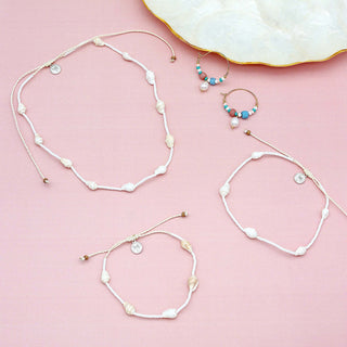 Giada Rahayu Shell Beaded Necklace - Pineapple Island