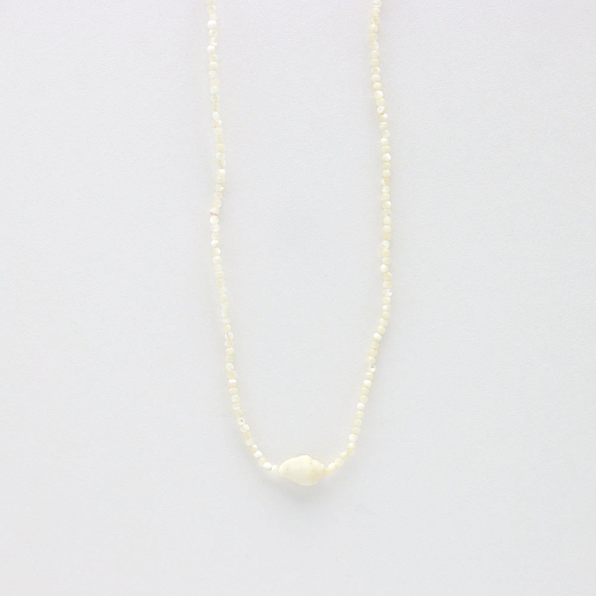 Giada Melati Shell Beaded Necklace - Pineapple Island