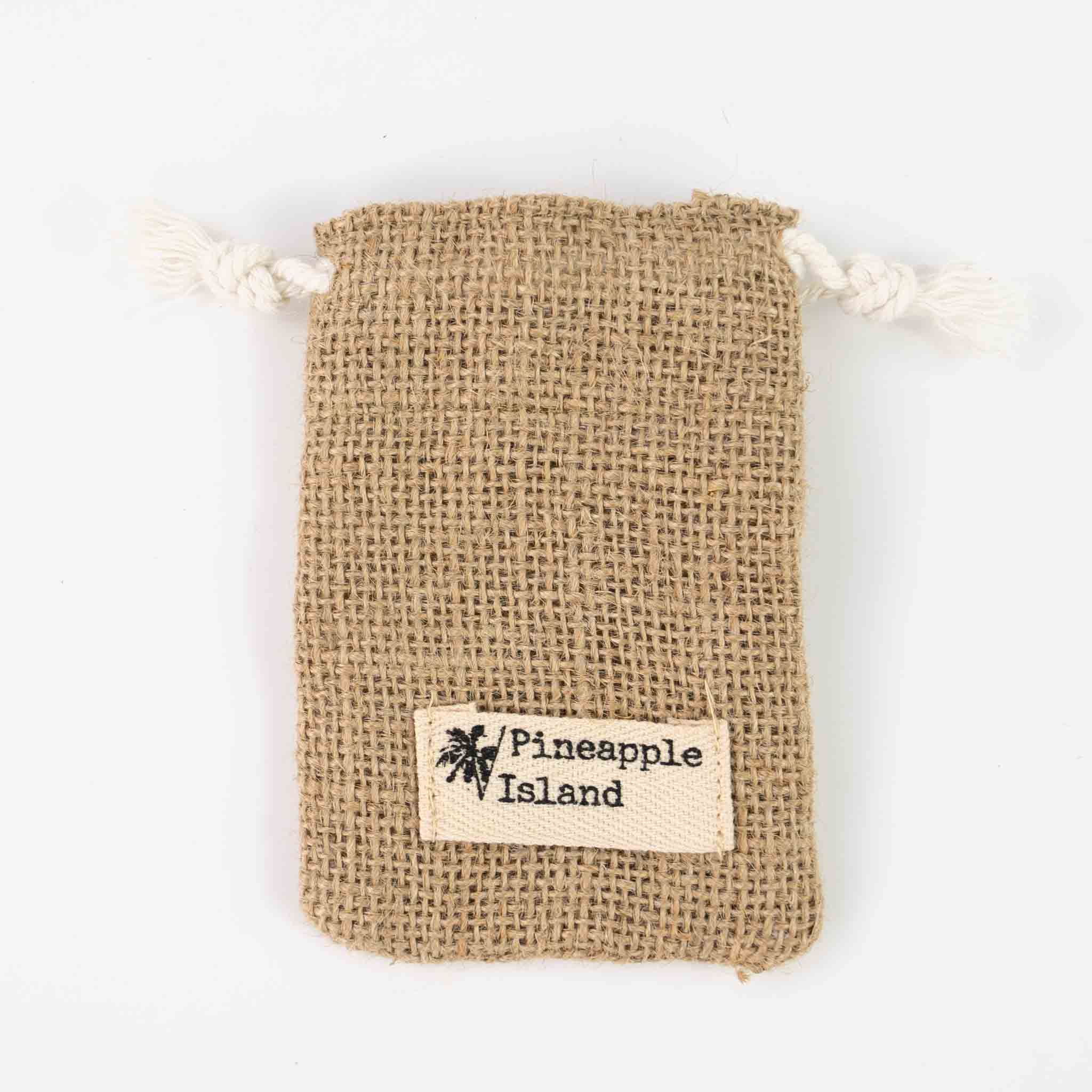 Small Hessian Gift Bag (fits 1-2 products) - Pineapple Island