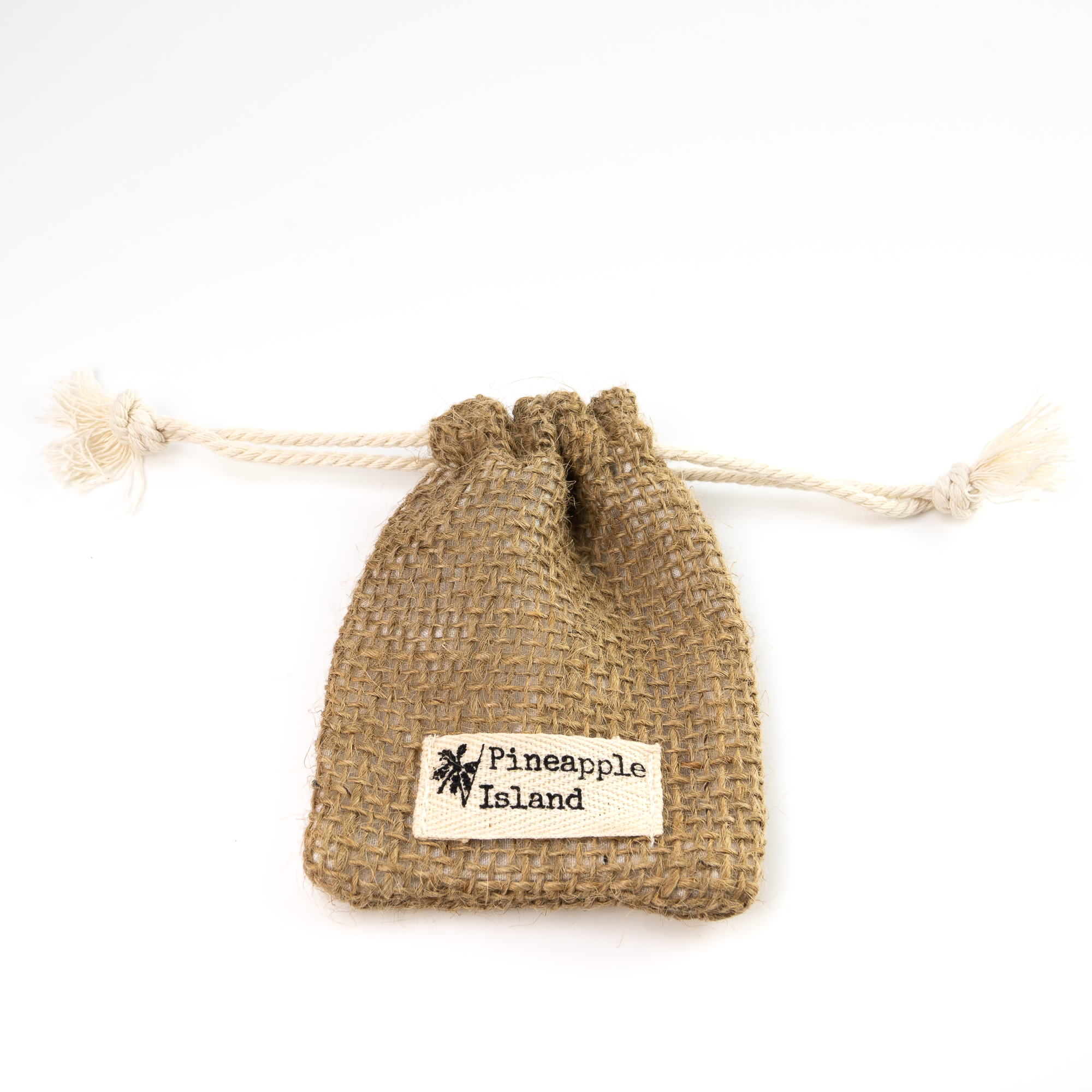 Small Hessian Gift Bag - Pineapple Island