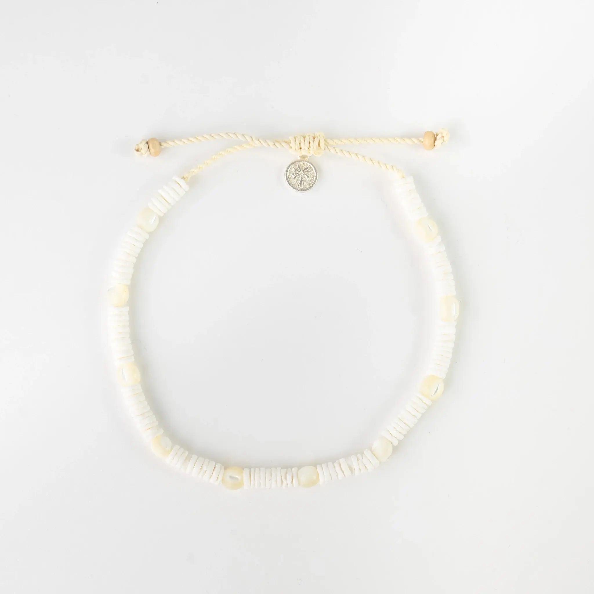 Madasari Beach Mother of Pearl Anklet - Pineapple Island