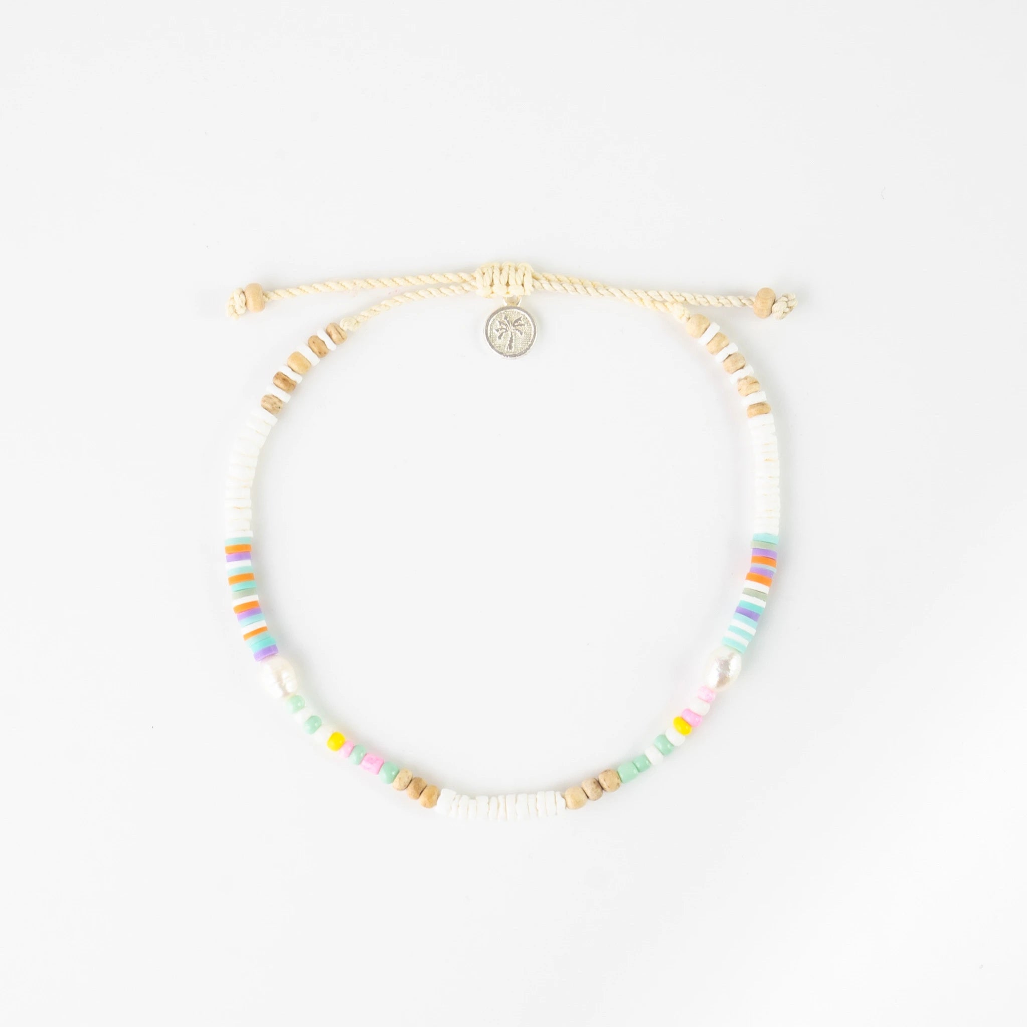Mentawai Islands Surfer Pearl Anklet - Pineapple Island