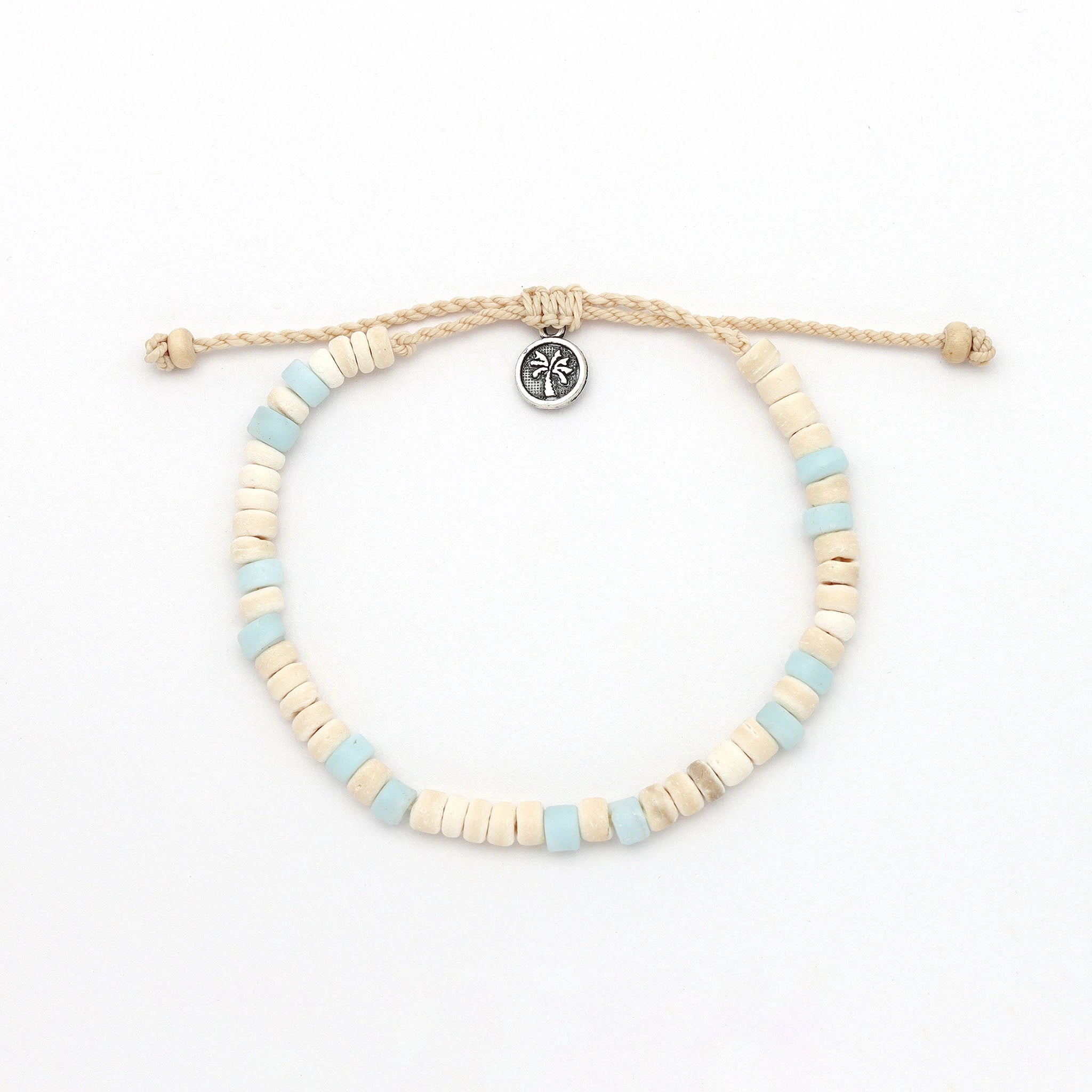 Samosir Natural Beaded Anklet - Pineapple Island