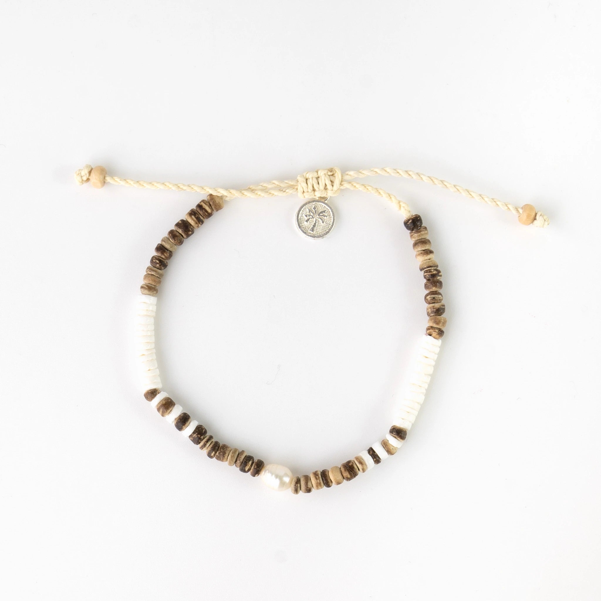Kauai Puka Shell & Pearl Bracelet - Pineapple Island