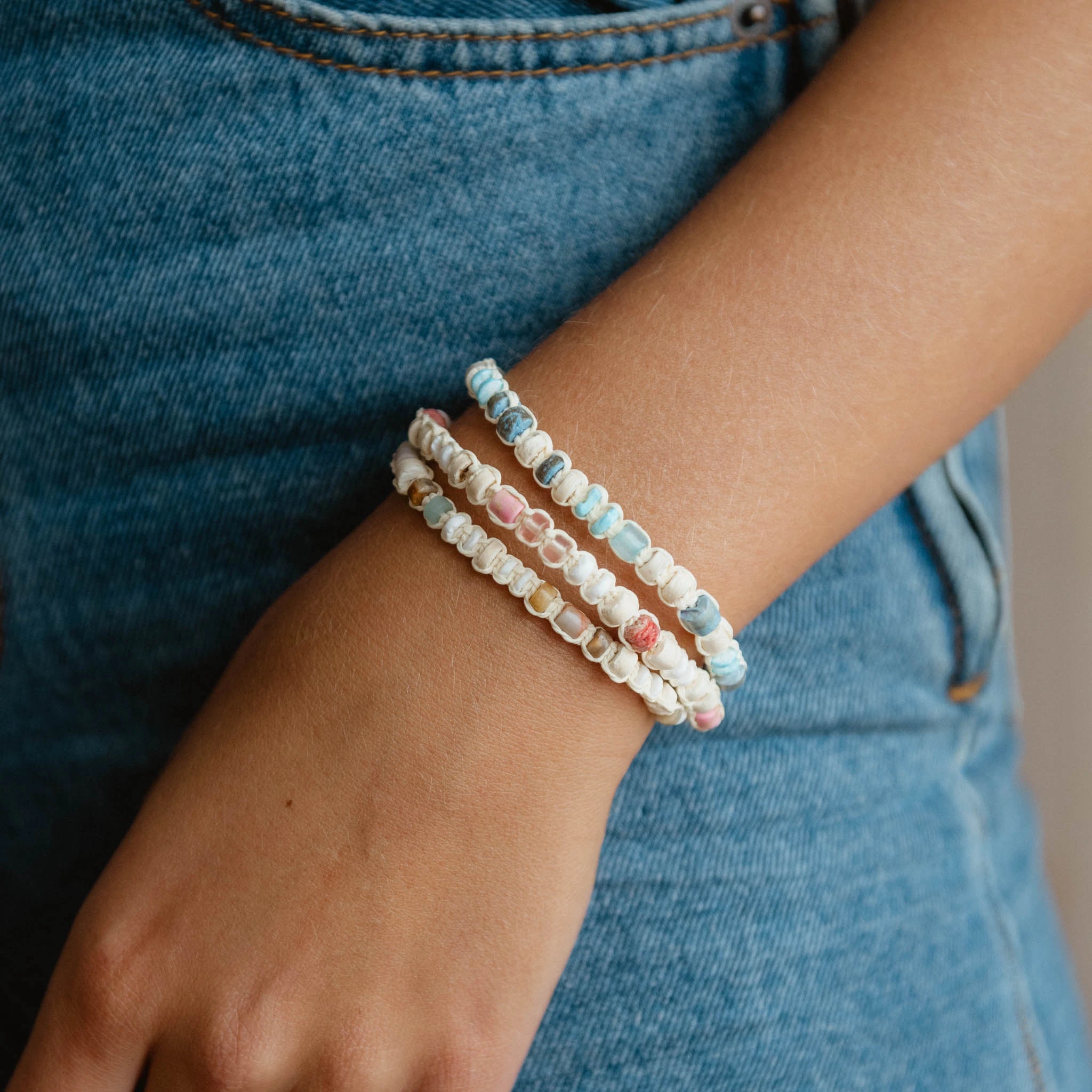 Mount Rinjani Surfer Bracelet - Pineapple Island