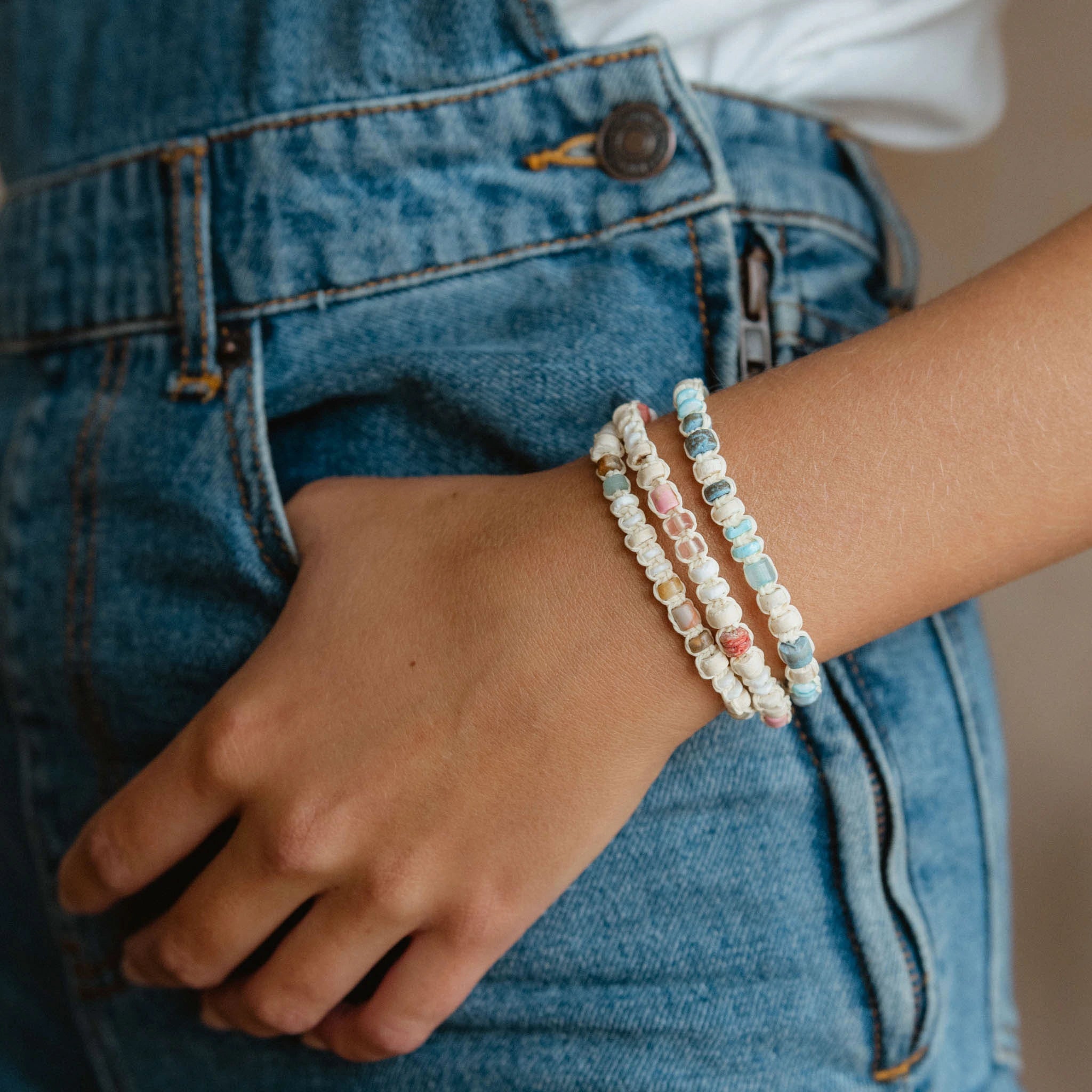 Mount Rinjani Surfer Bracelet - Pineapple Island