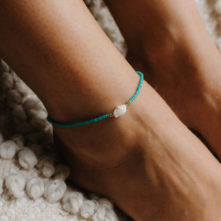 Lombok Shell Anklet - Pineapple Island