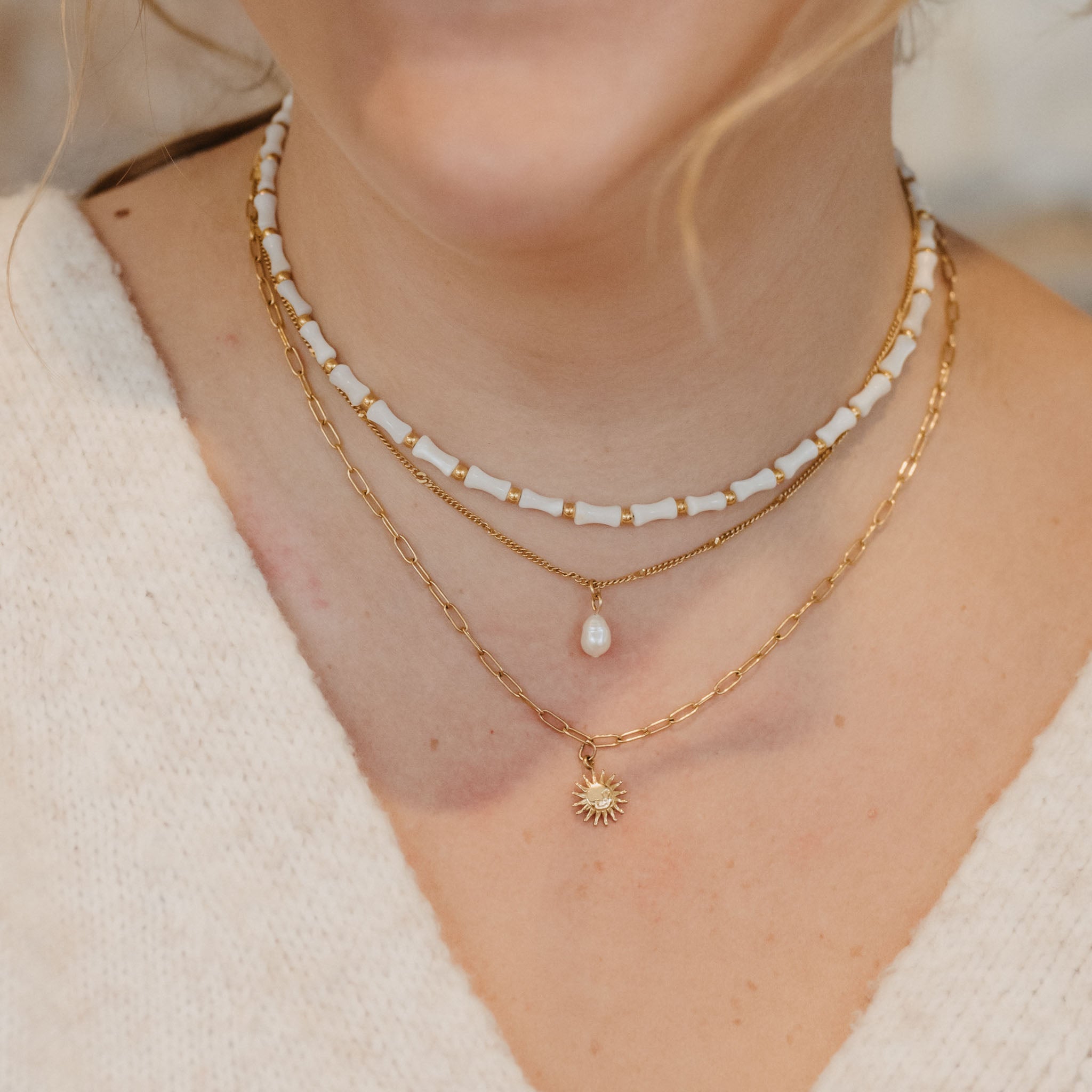 Pearl Drop Necklace - Pineapple Island