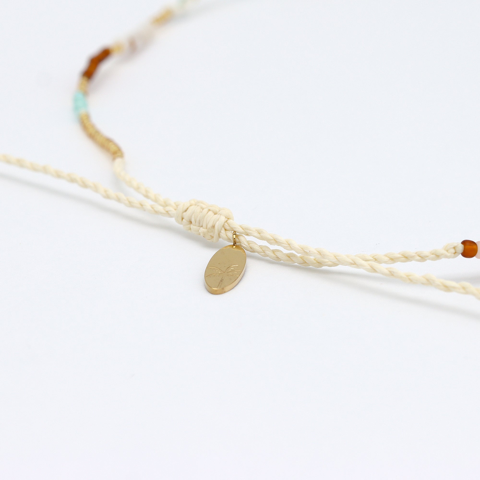 Alam Dainty Beaded Necklace - Pineapple Island