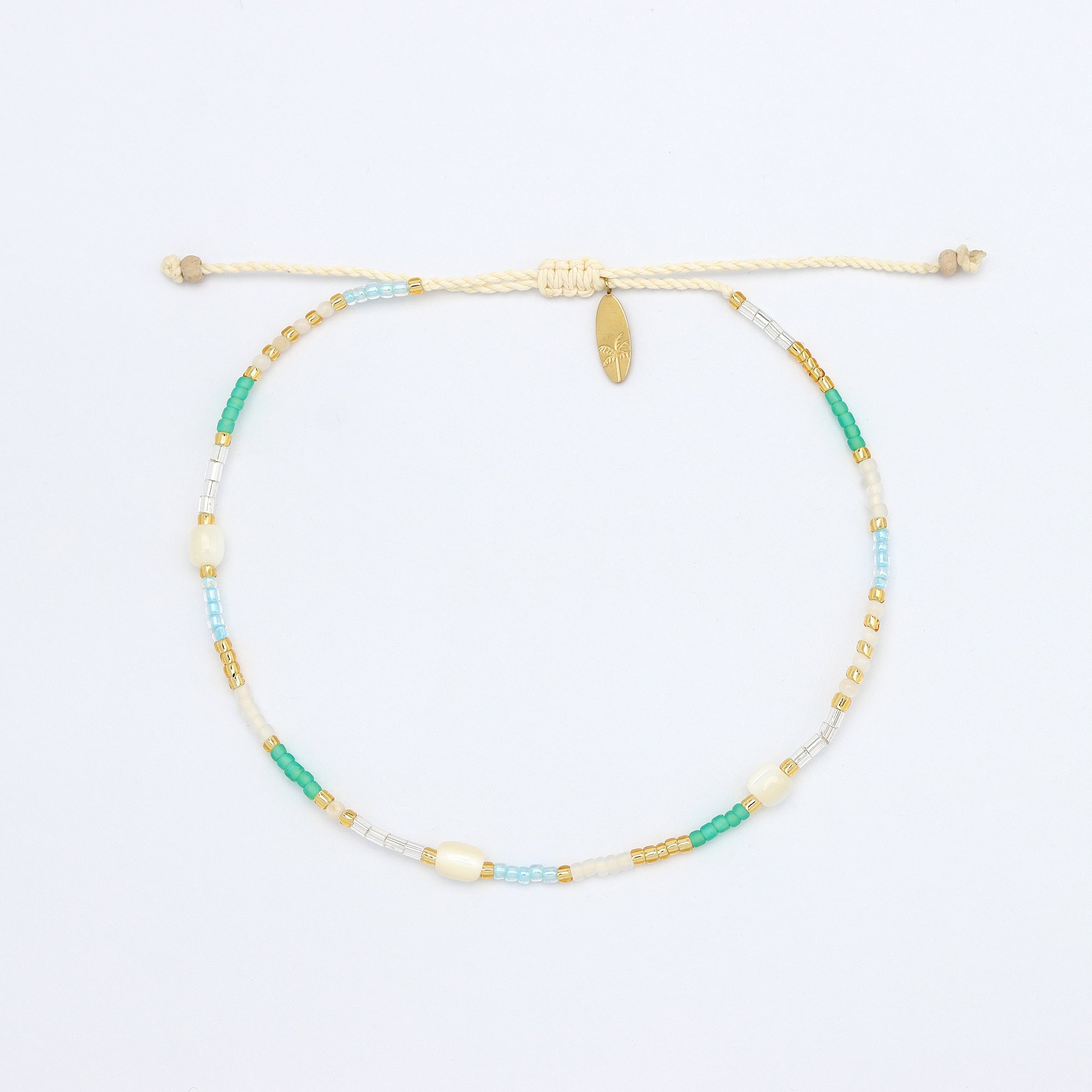 Pasang Beaded Anklet Pineapple Island