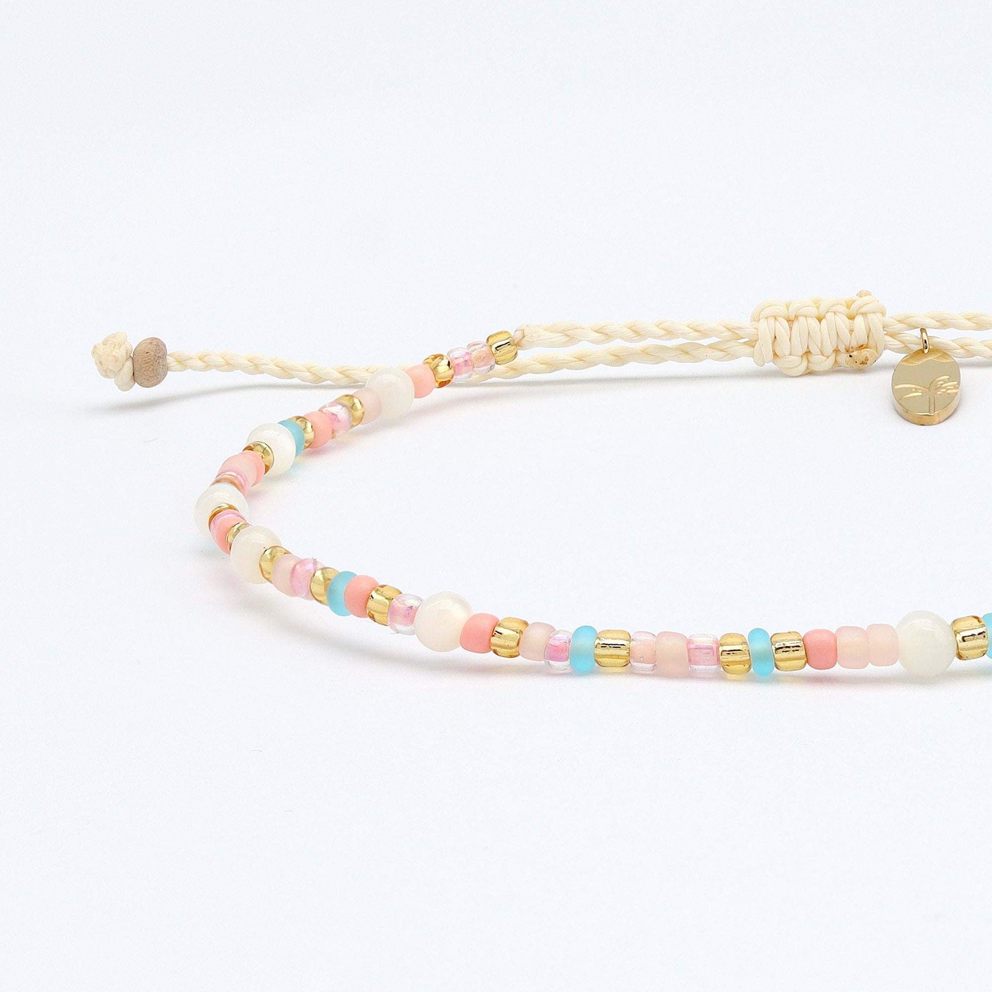 Surya Golden Beaded Bracelet Pineapple Island