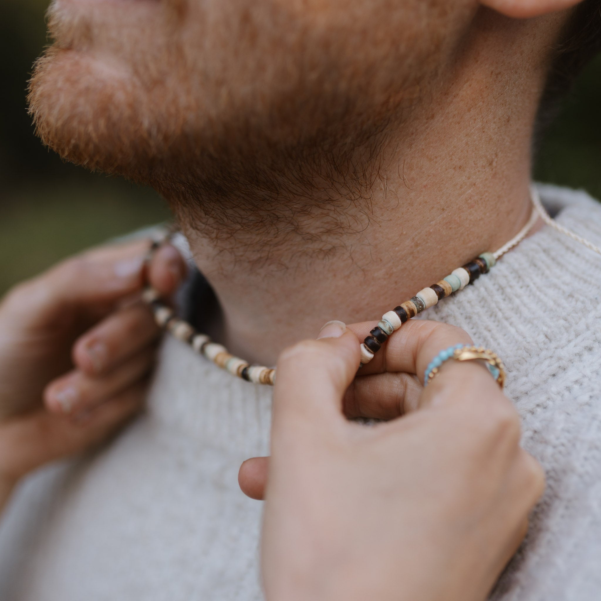 Laut Turquoise Wood Necklace - Pineapple Island