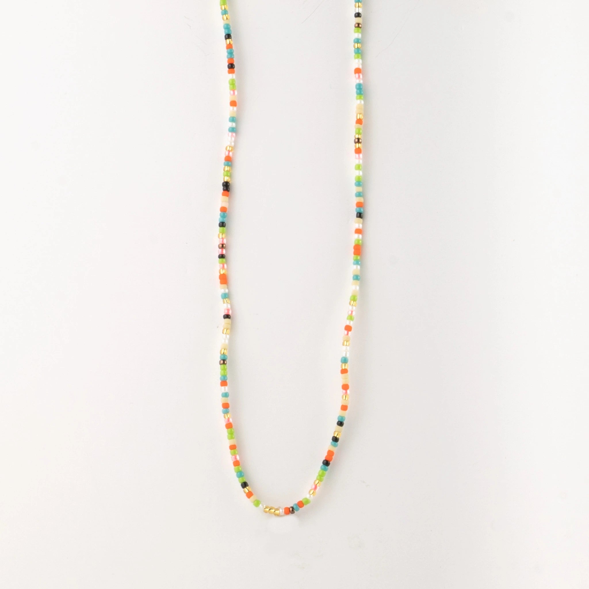Alila Dainty Beaded Choker Necklace - Pineapple Island