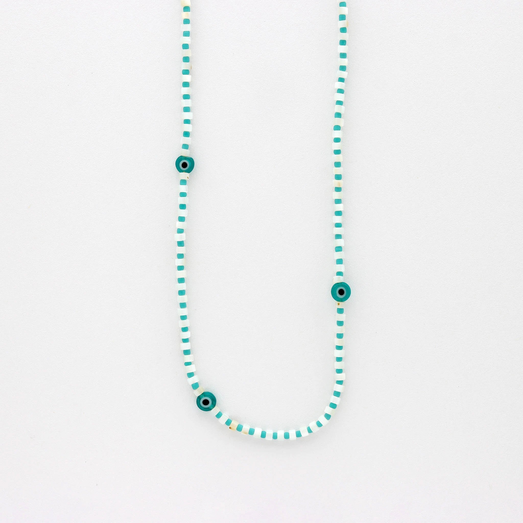 Hanauma Bay Evil Eye Necklace - Pineapple Island