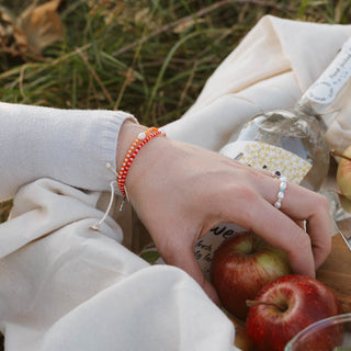 Mutiara Dainty Beaded Pearl Bracelet - Pineapple Island