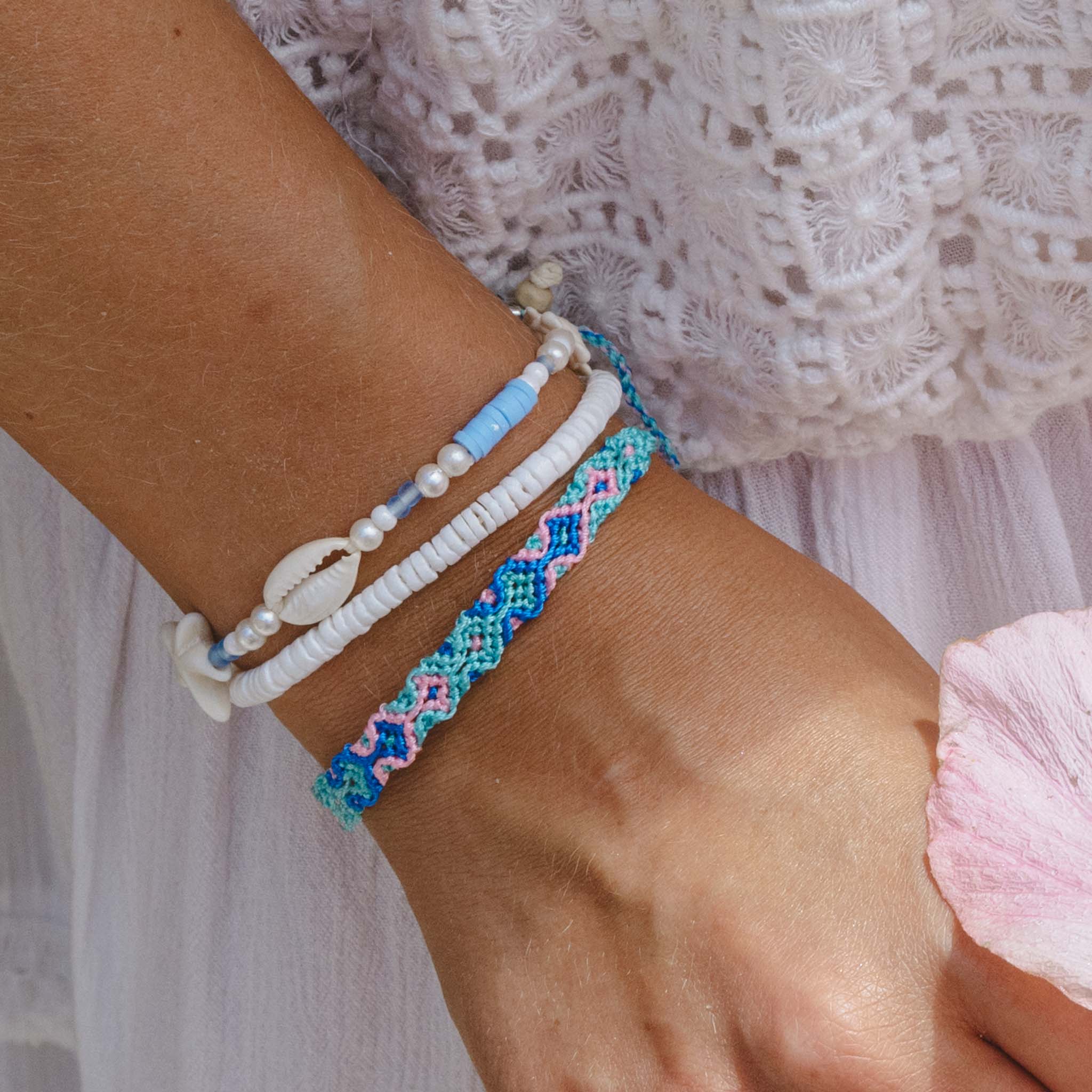 Ocean Blue Bracelet Set - Pineapple Island