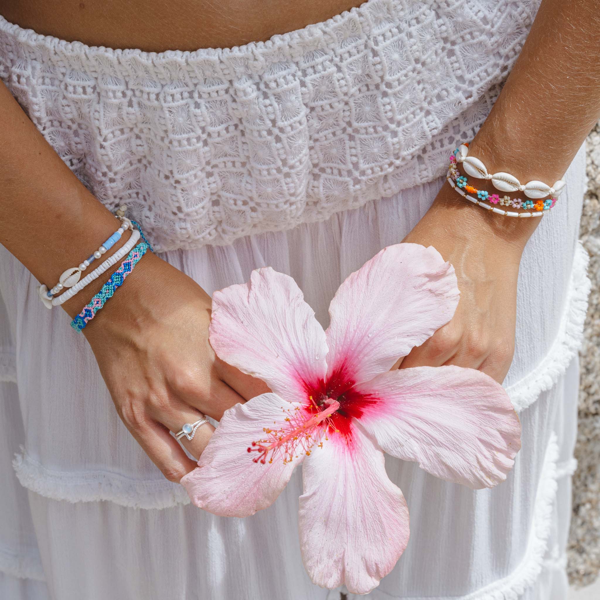 Bloom Beach Bracelet Set Pineapple Island