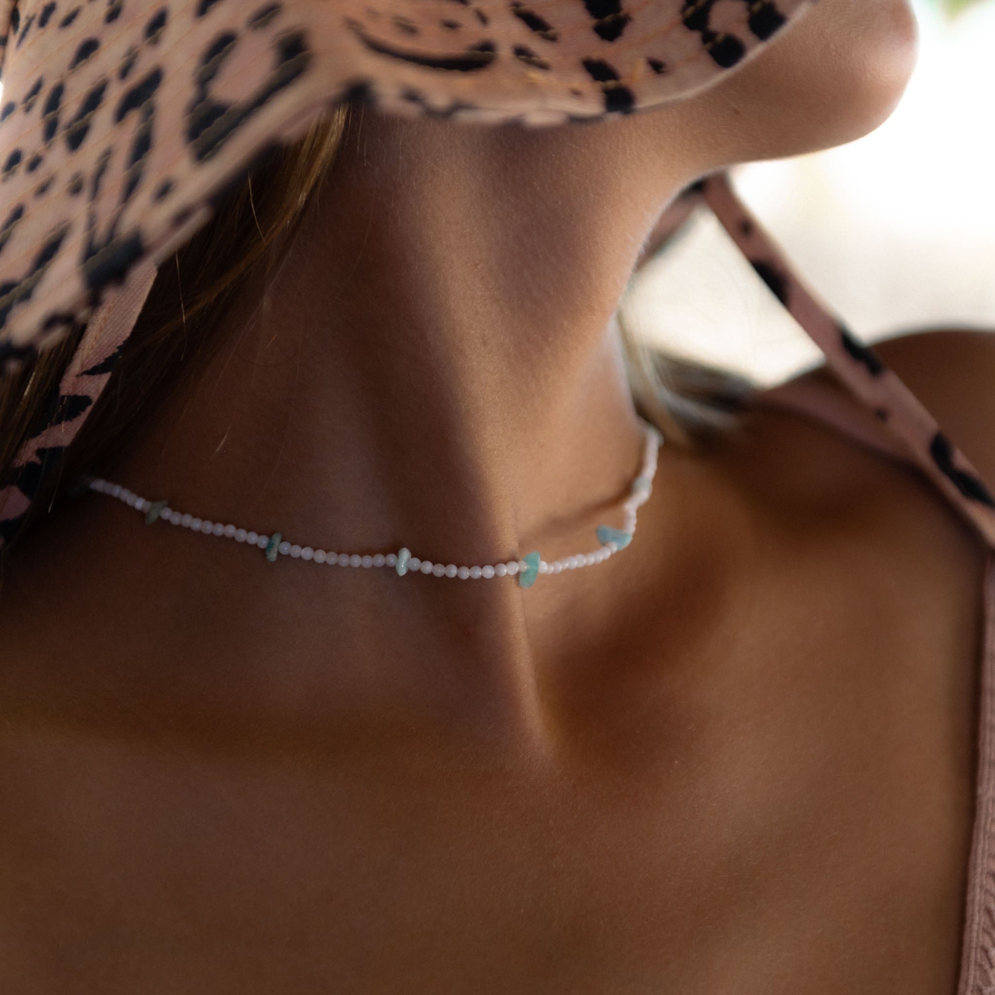 Ka'ala Beaded Surfer Necklace Pineapple Island