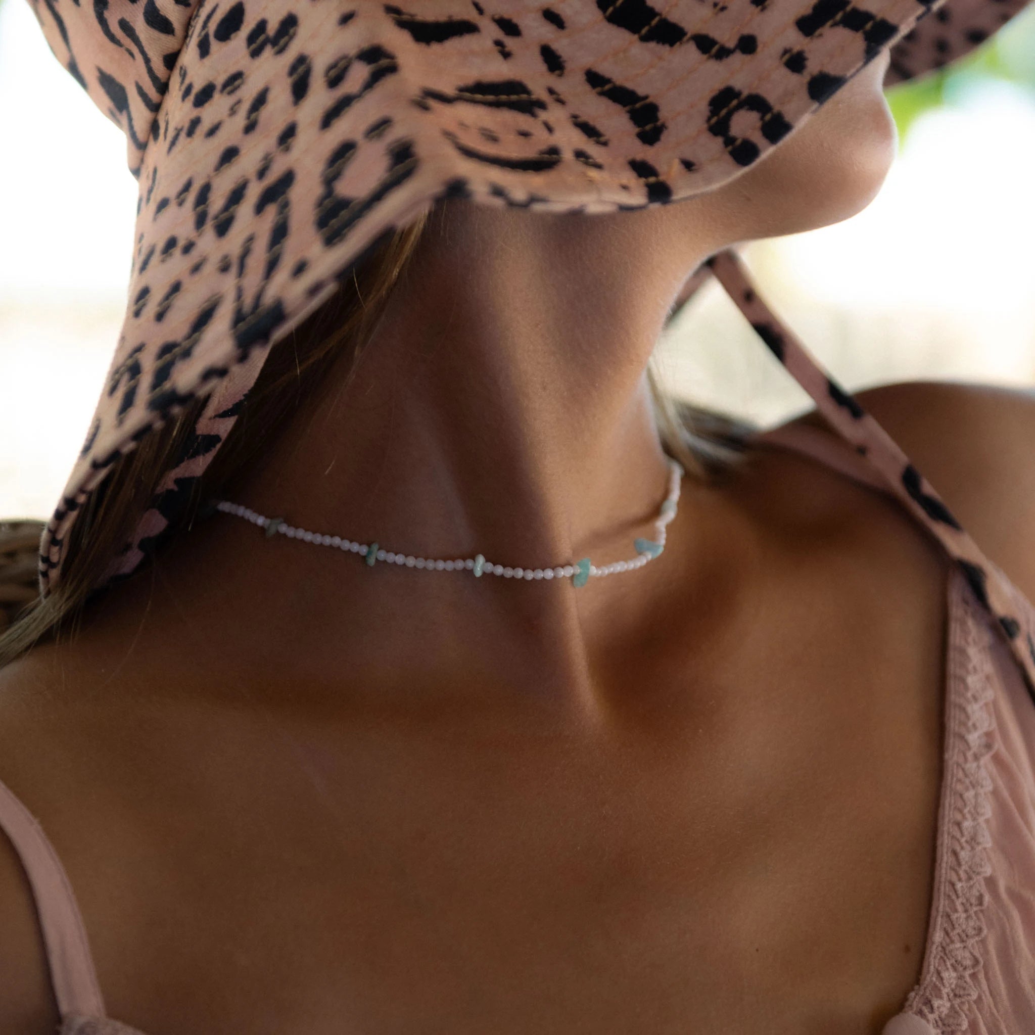 Ka'ala Beaded Surfer Necklace Pineapple Island