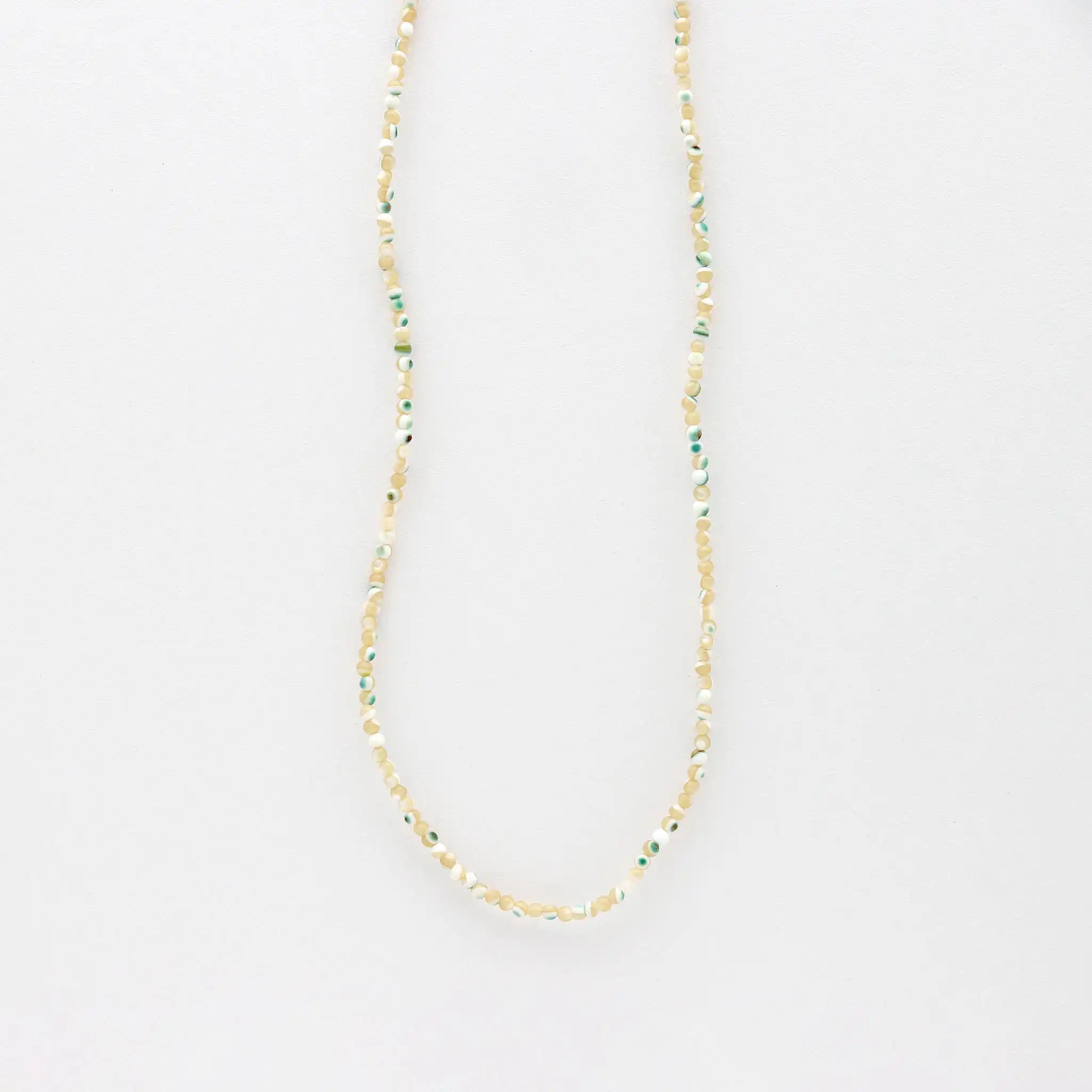 Kualoa Beaded Shell Necklace - Pineapple Island