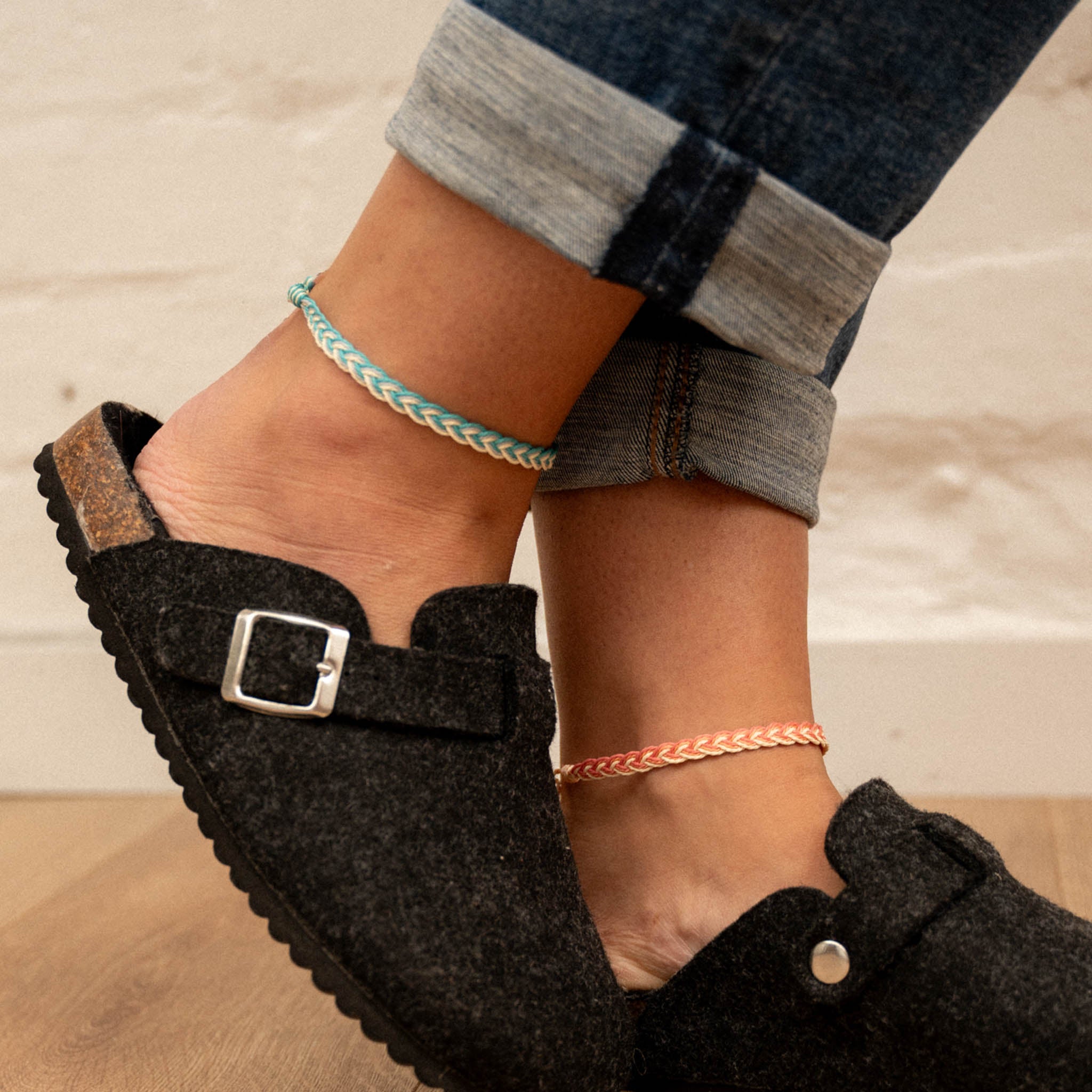 Piha Braided Anklet - Pineapple Island