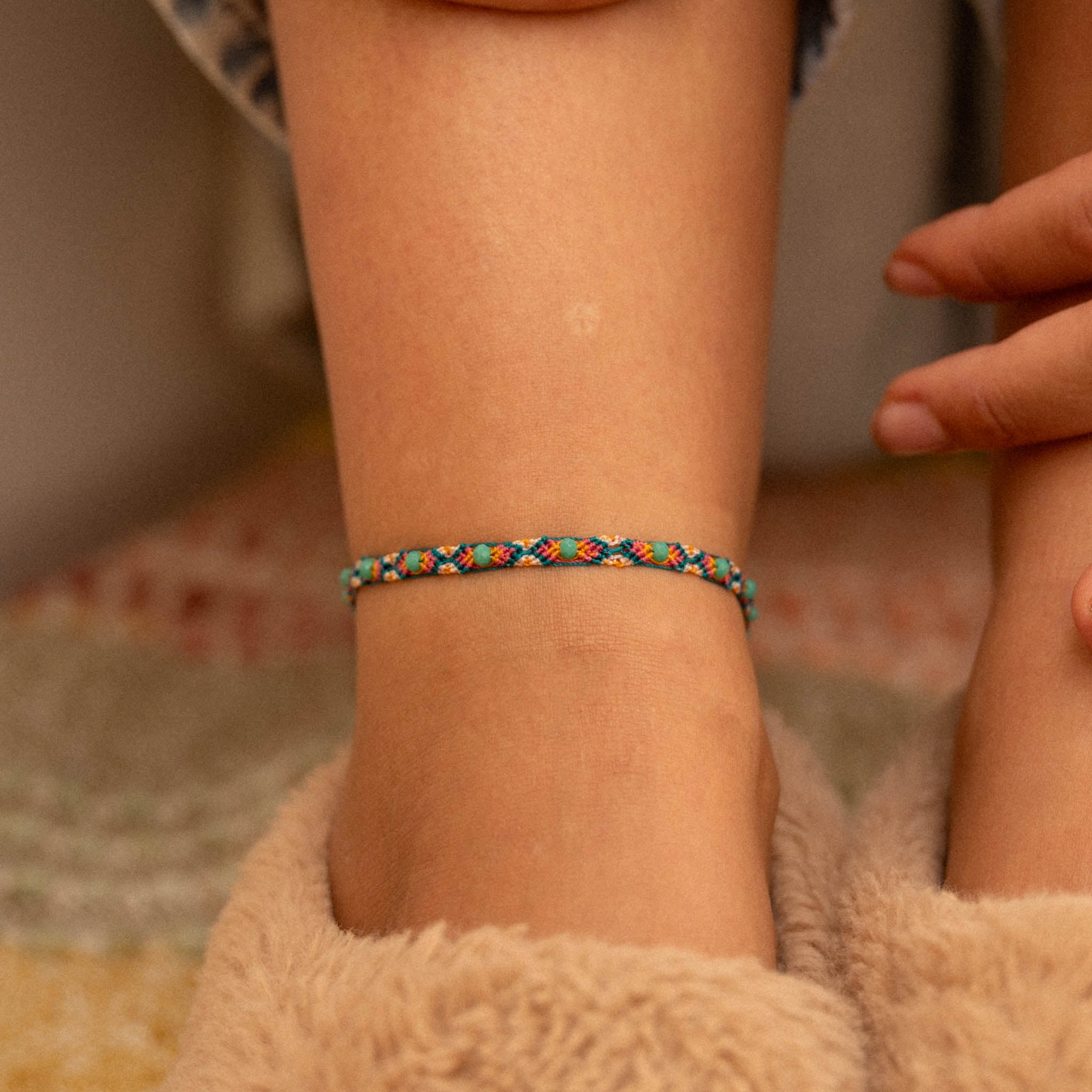 Vermelha Surf Anklet - Pineapple Island