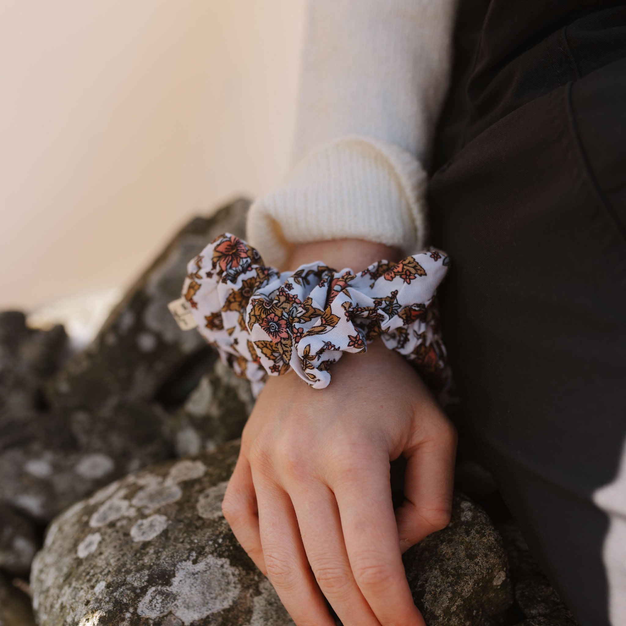 Handmade Fabric Off-Cut Scrunchies - Small