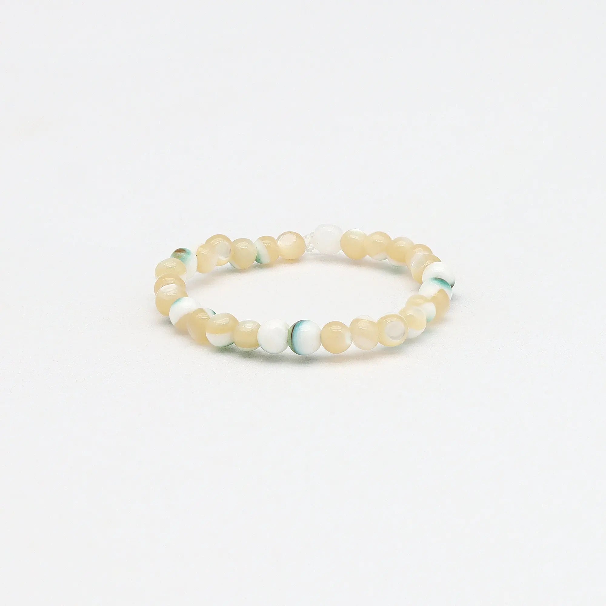 Kualoa Beaded Stretch Ring - Pineapple Island