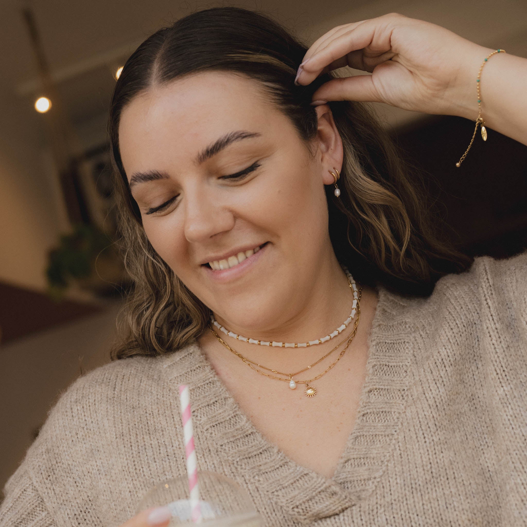 Pearl Drop Necklace - Pineapple Island