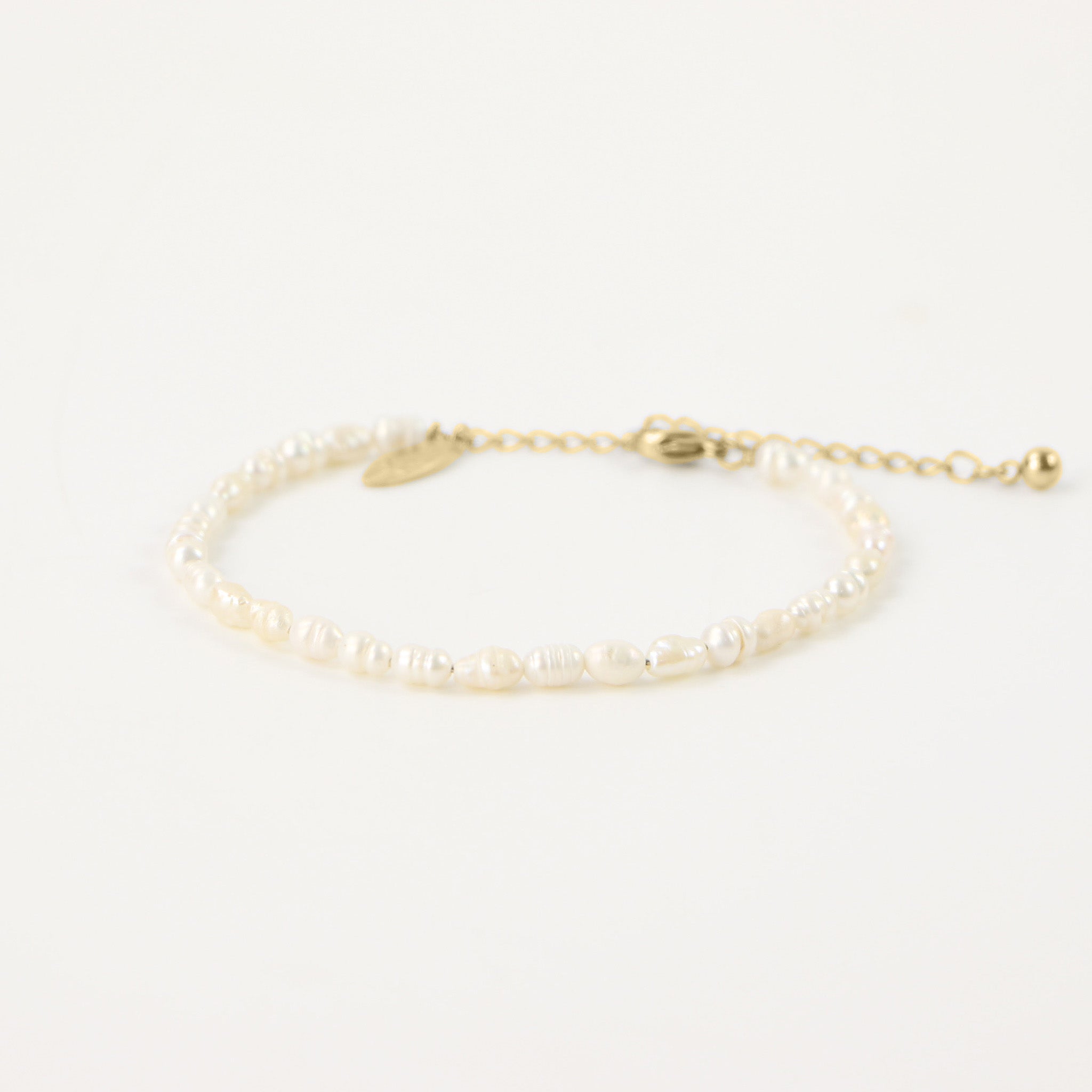 Pearl and Gold Bracelet Stack - Pineapple Island