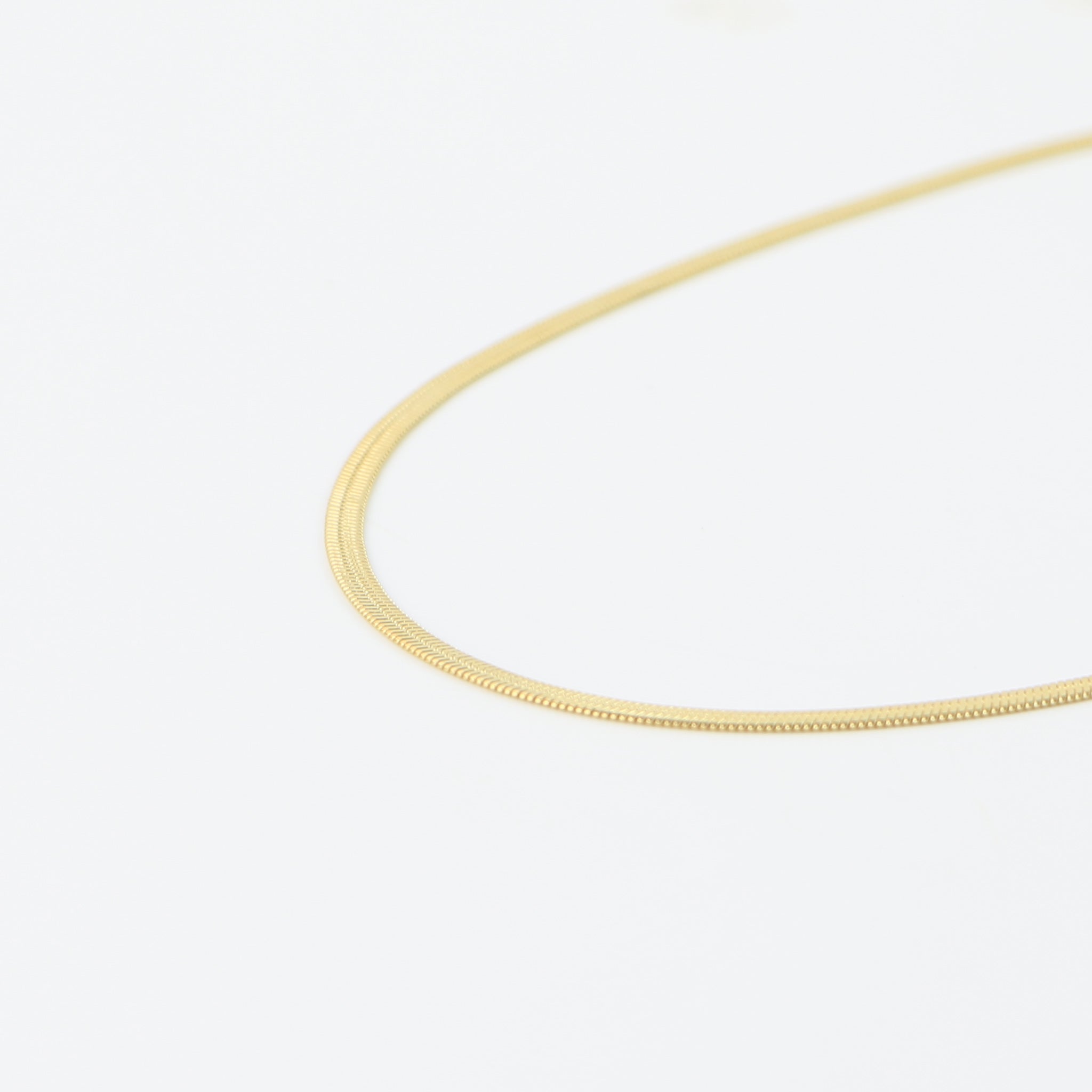 Herringbone Chain Necklace - Pineapple Island