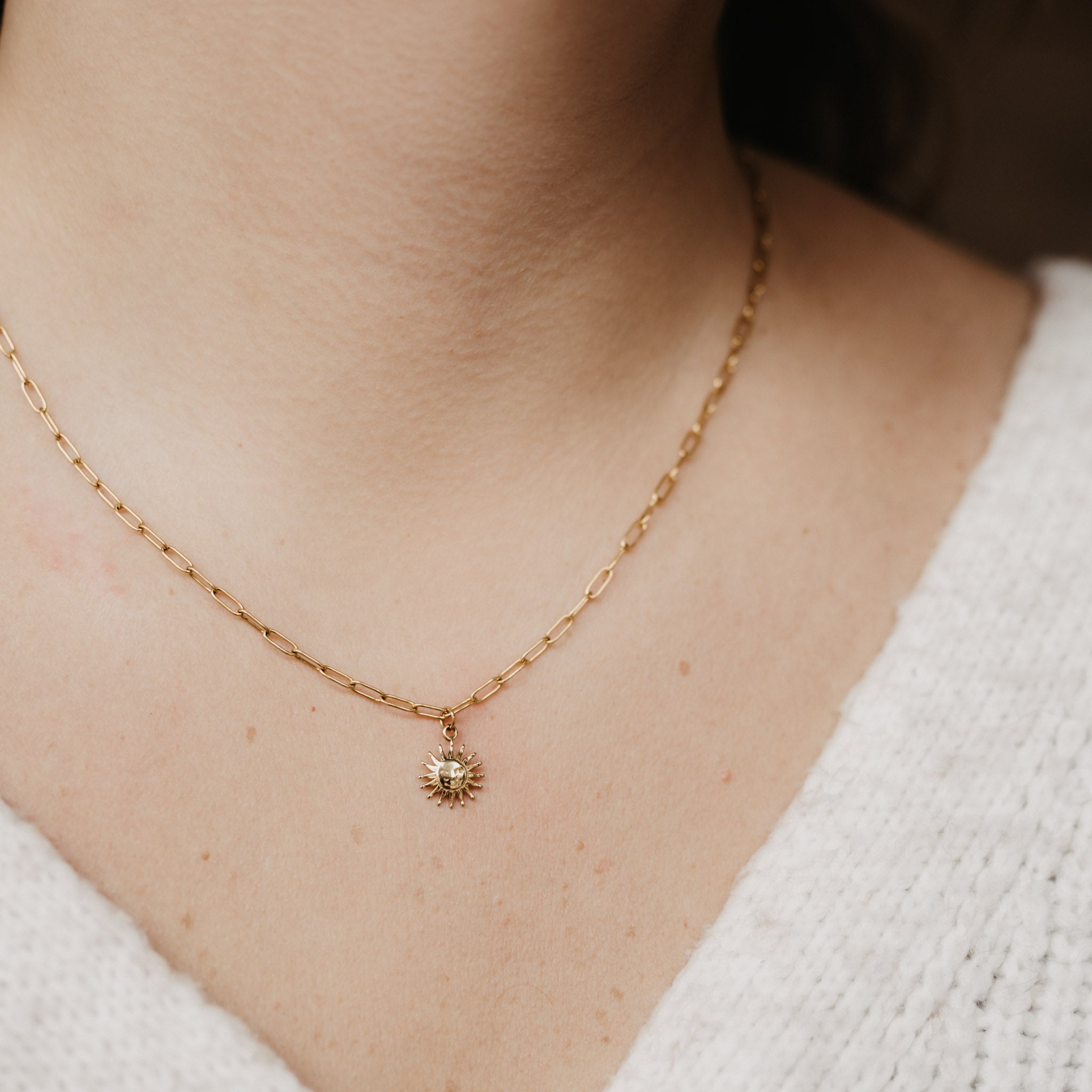 Sun Charm Necklace - Pineapple Island