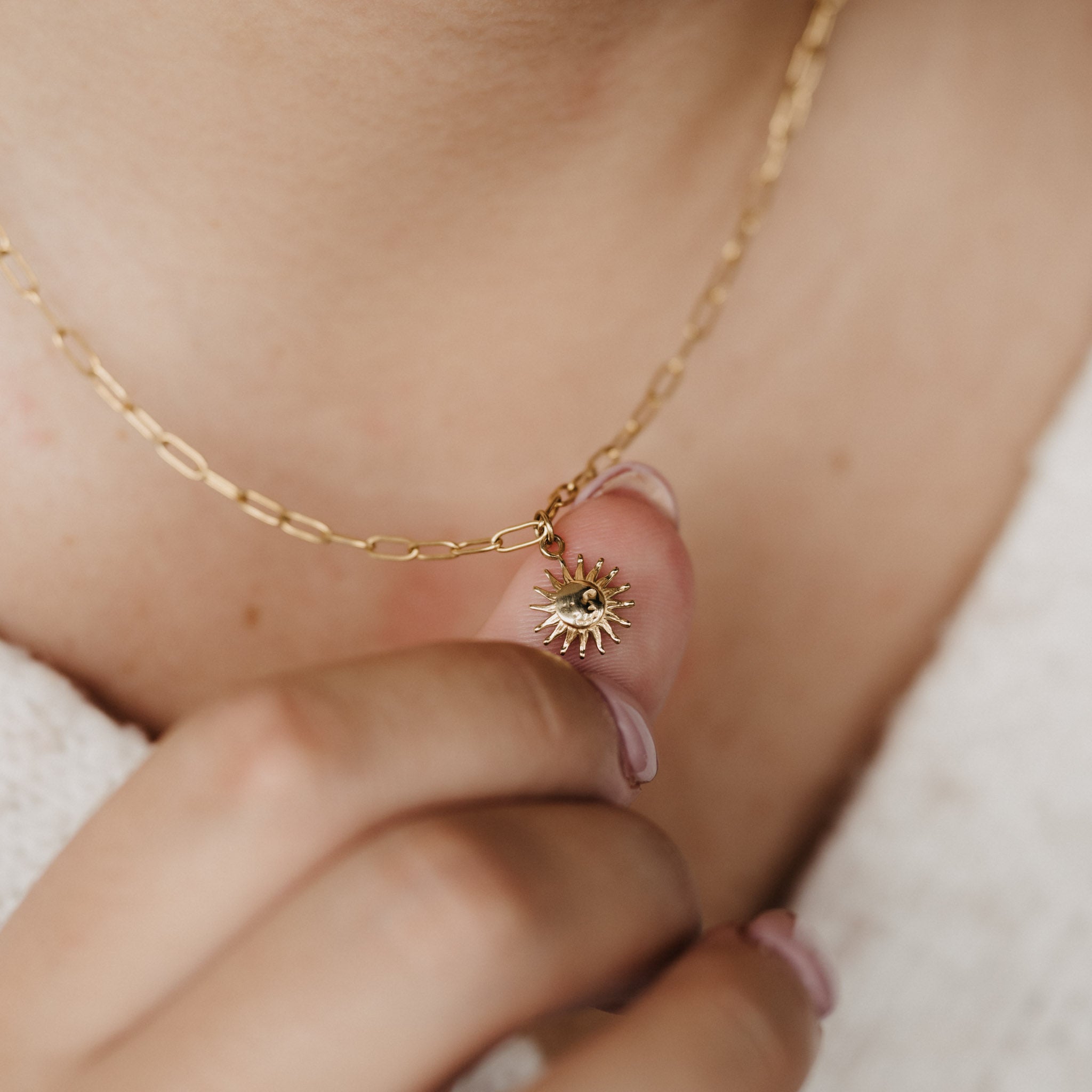 Sun Charm Necklace - Pineapple Island