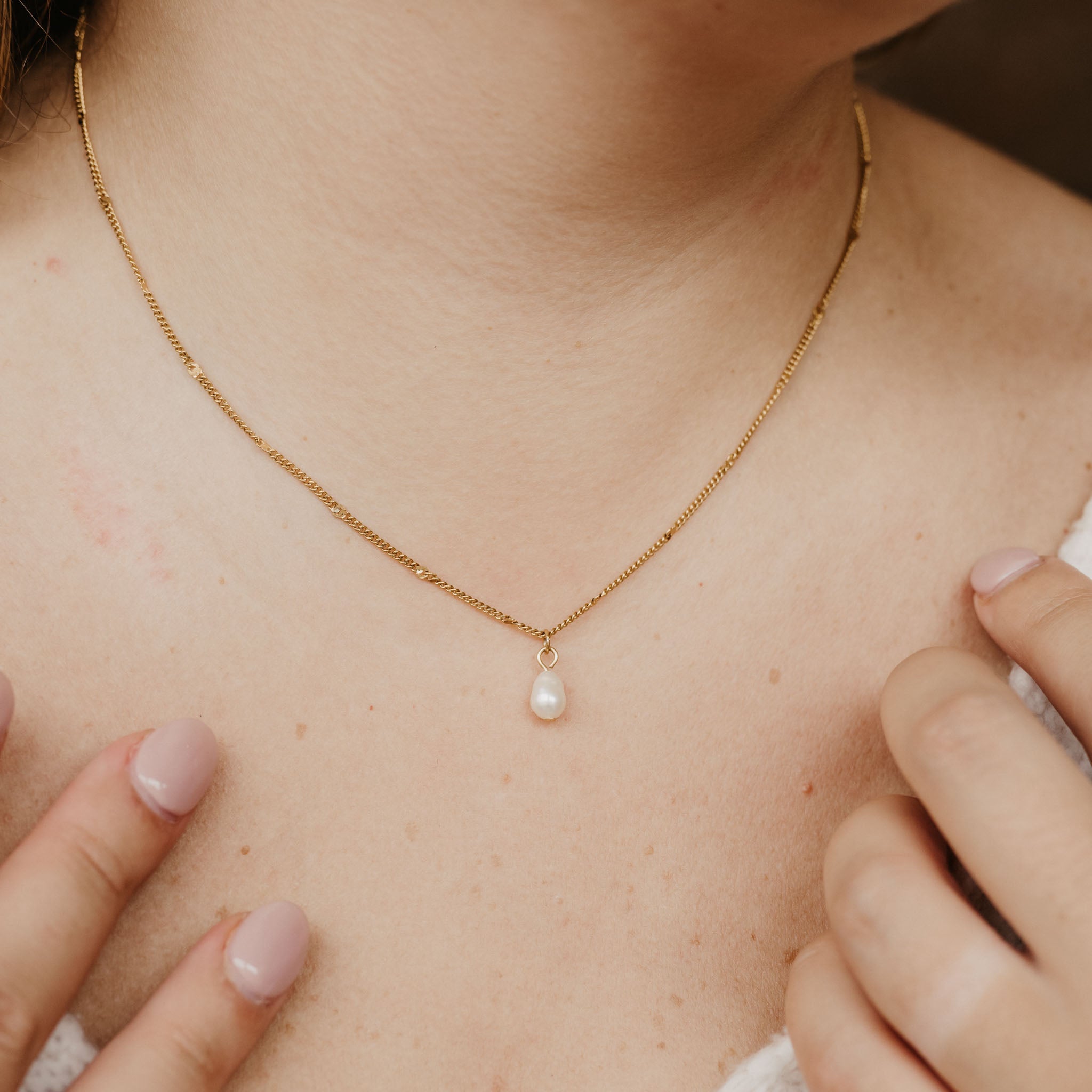 Pearl Drop Necklace - Pineapple Island