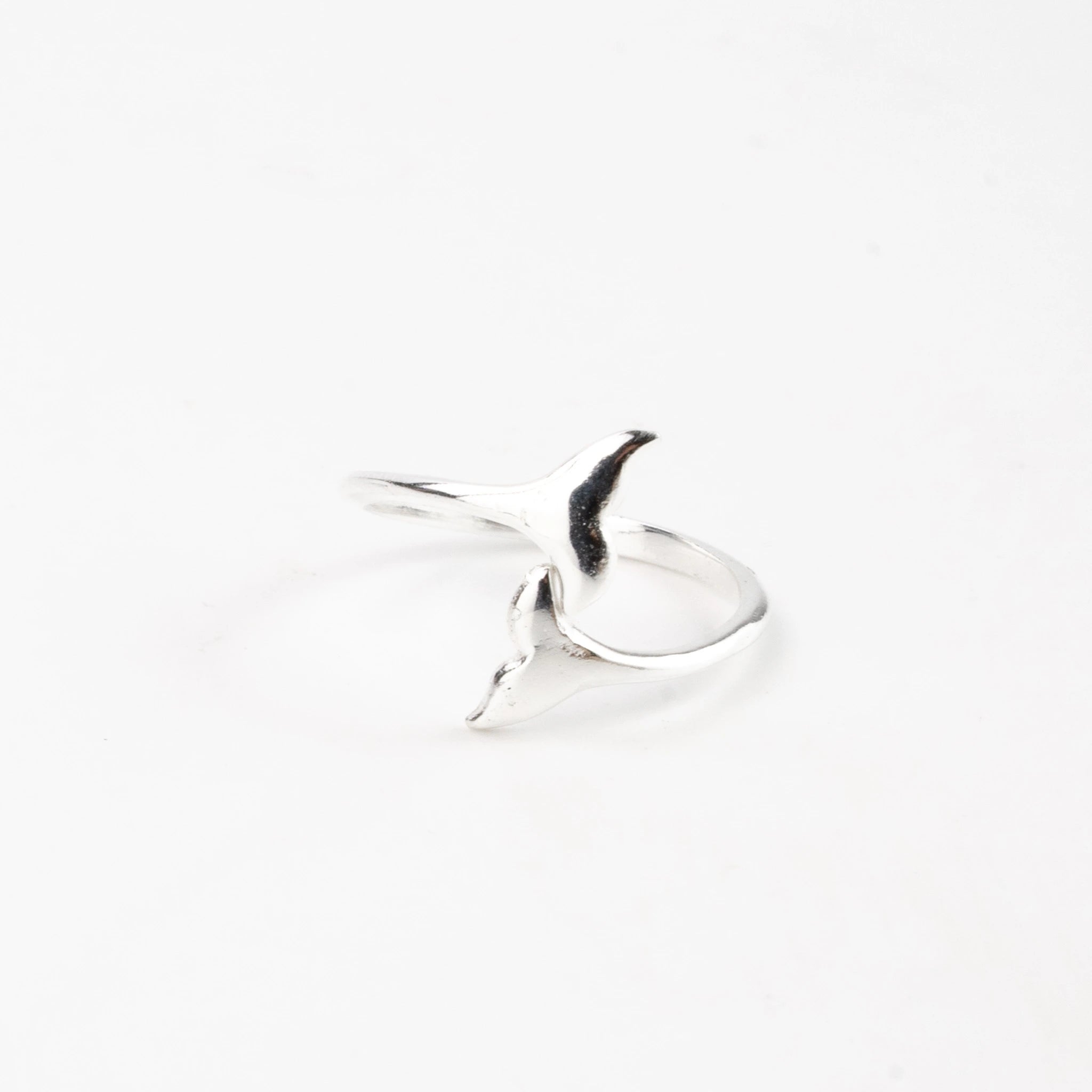 Whale Tail Wrap Ring - Pineapple Island