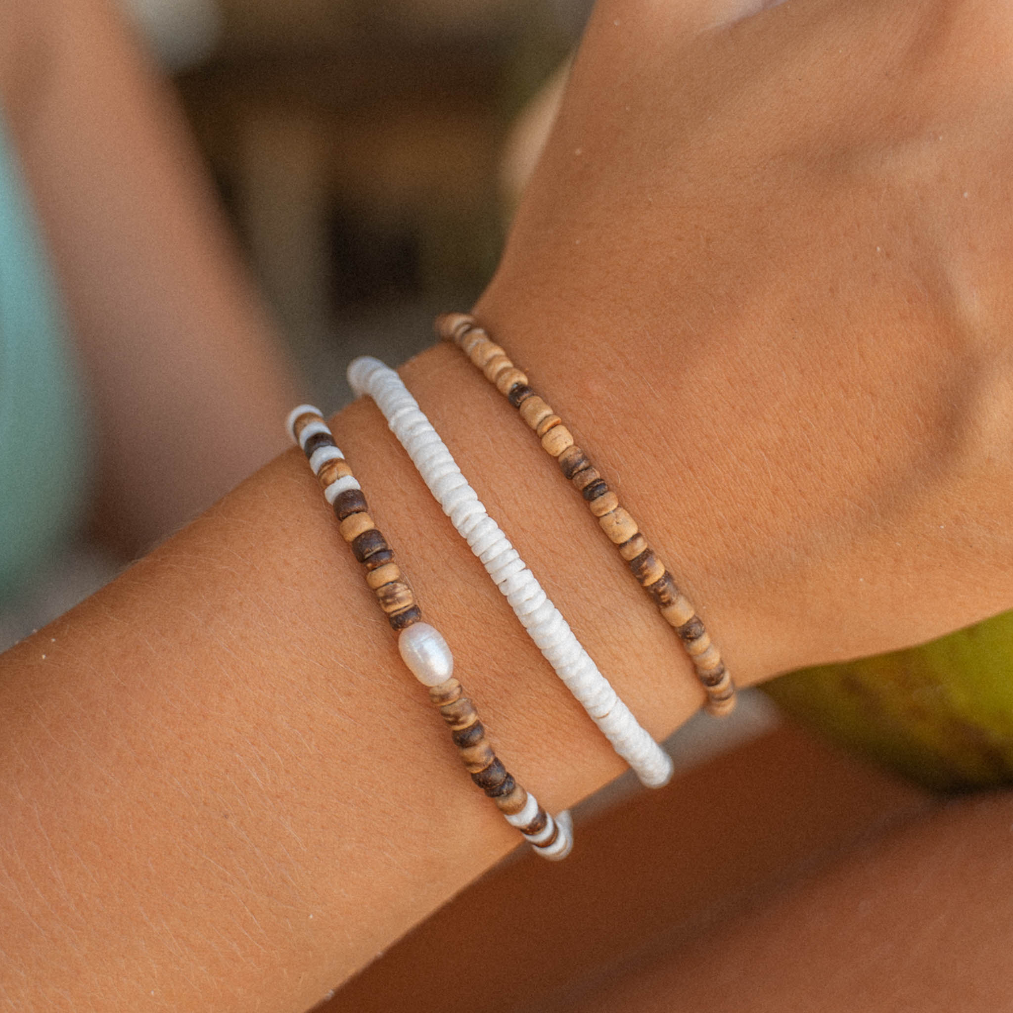 Siargao Island Bracelet Set - Pineapple Island