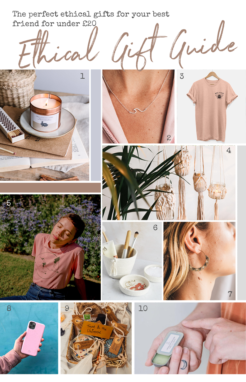 Ethical Gift Guide For Your Bestie (Under £20)