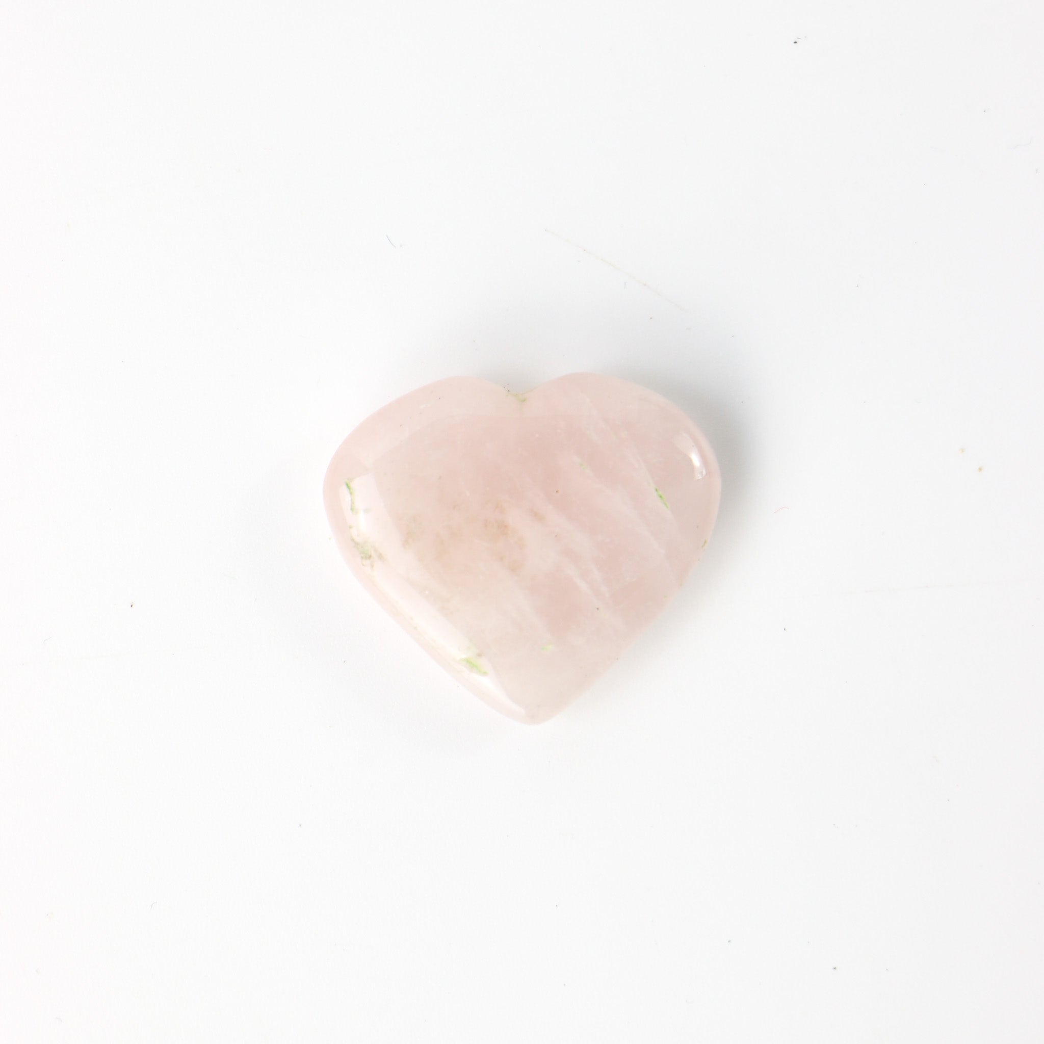 Rose Quartz Crystal Heart